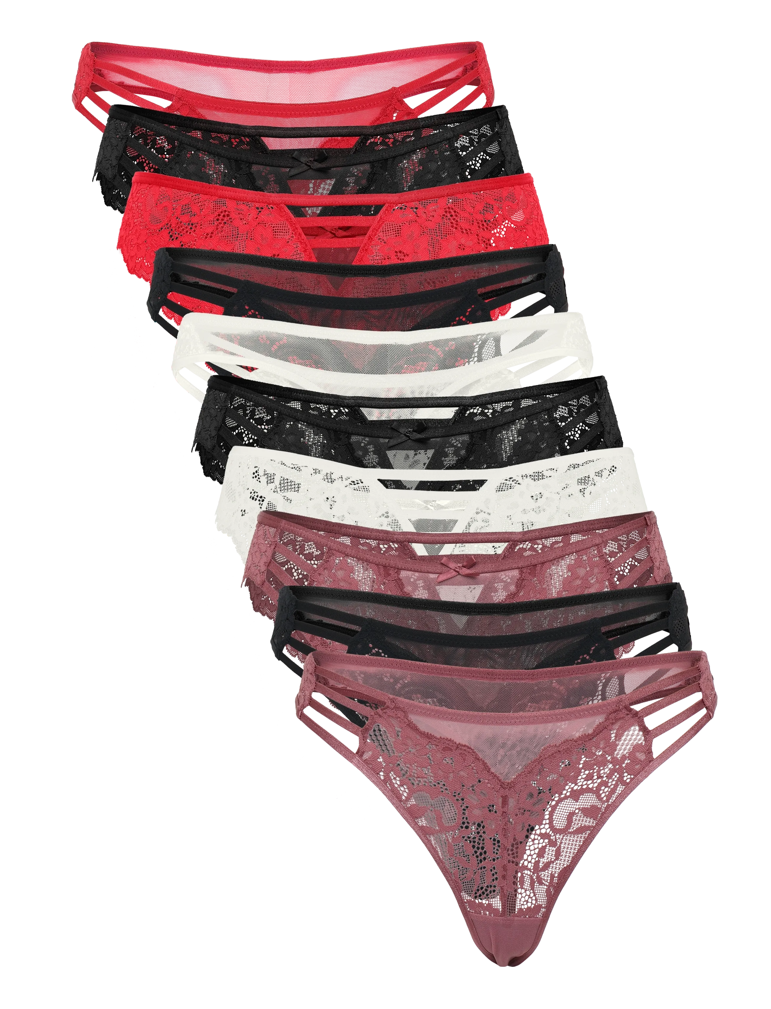 Hunkemöller FASHION BRIEF 10-PACK - Underkläder - RENAISSANCE ROSE / pink/rose