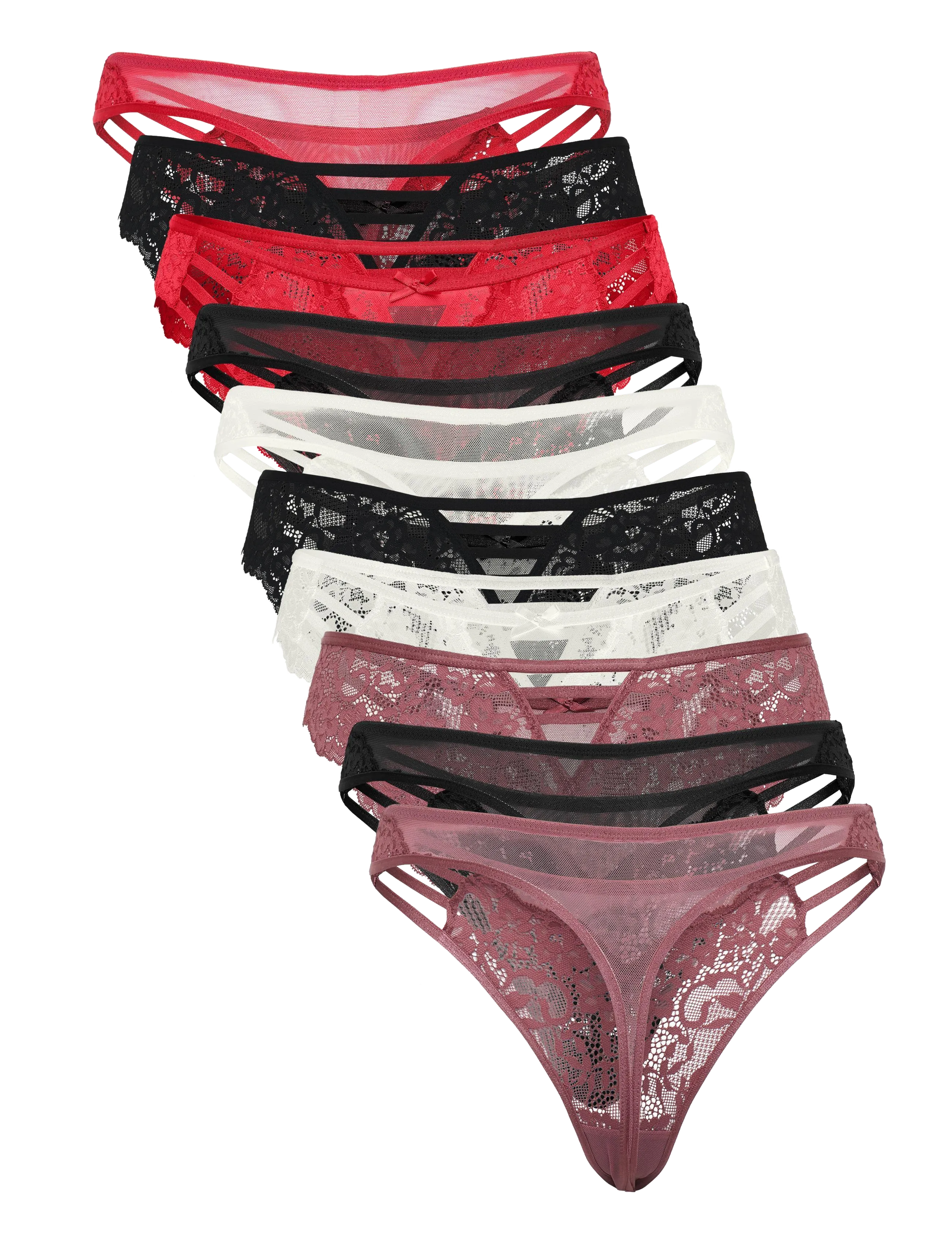 Hunkemöller - FASHION BRIEF 10-PACK - thongs - renaissance rose - 2