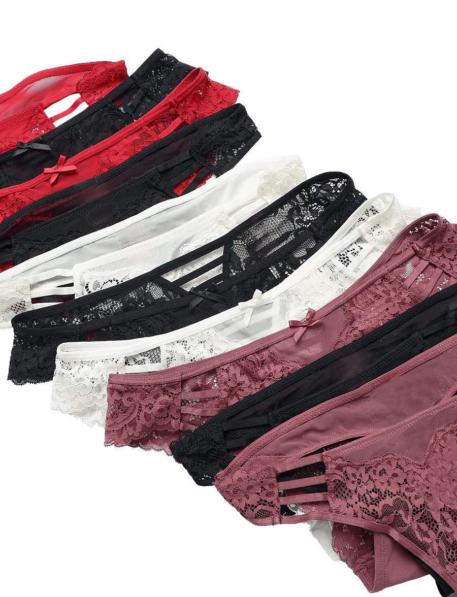 Hunkemöller - FASHION BRIEF 10-PACK - renaissance rose - 4