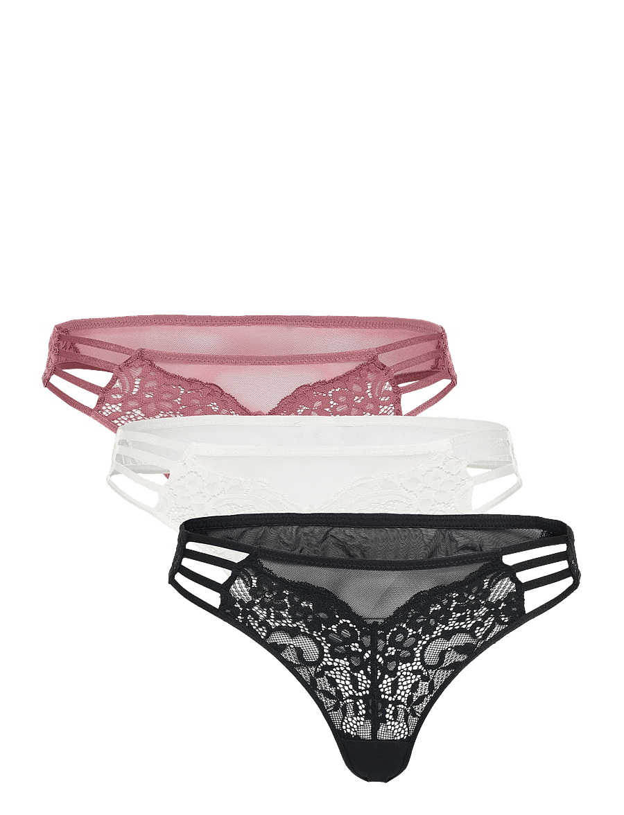 Hunkemöller - BRIAR 3-PACK - stringtrosor - renaissance rose - 1