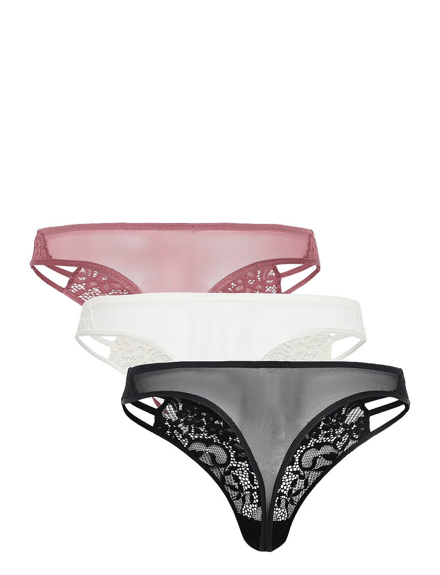 Hunkemöller - BRIAR 3-PACK - stringtrosor - renaissance rose - 2