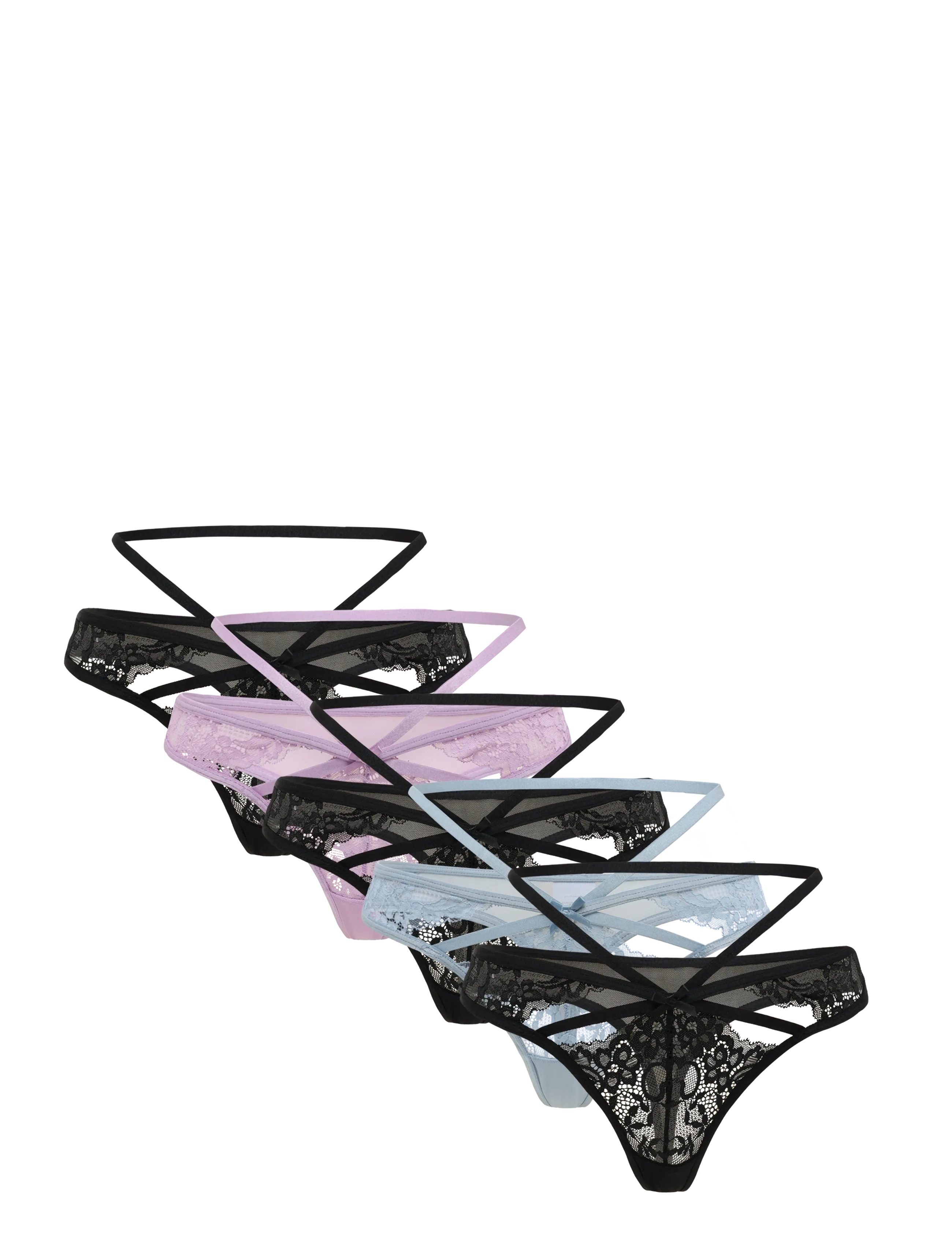 Hunkemöller WERA 5-PACK - Aluspesu - REGAL ORCHID / purple