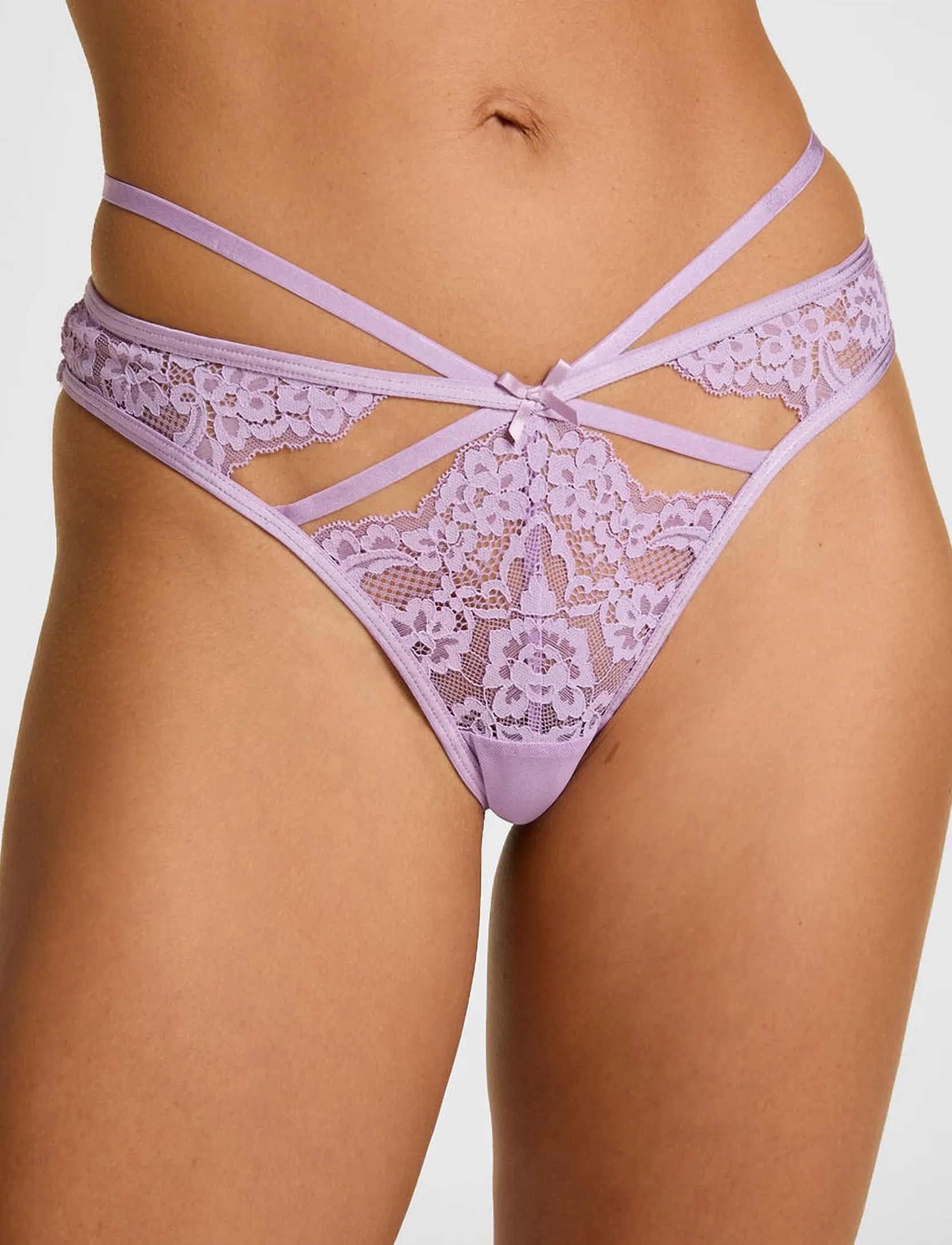 Hunkemöller - WERA 5-PACK - stringid - regal orchid - 3