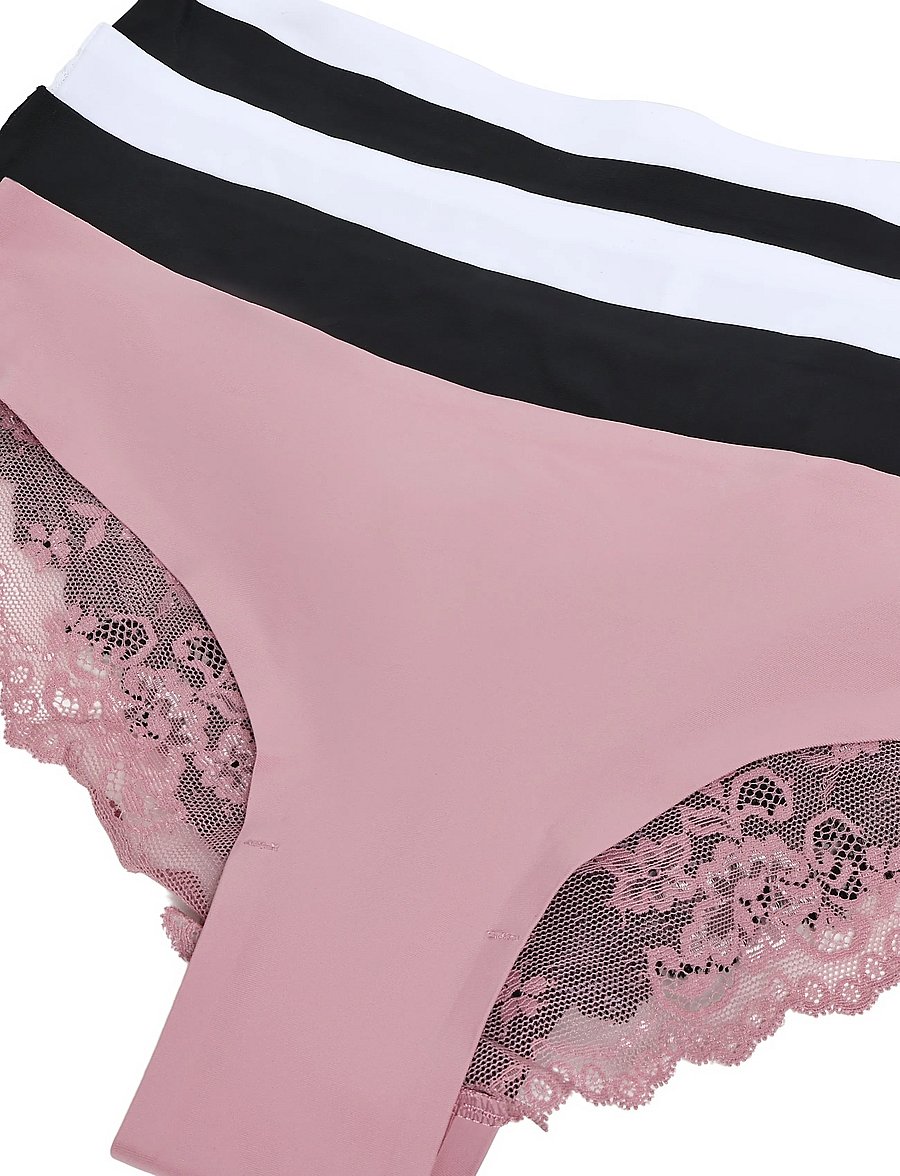 Hunkemöller - INV LACE BRASILIAN 5-PACK - seamless trusser - lilas - 5