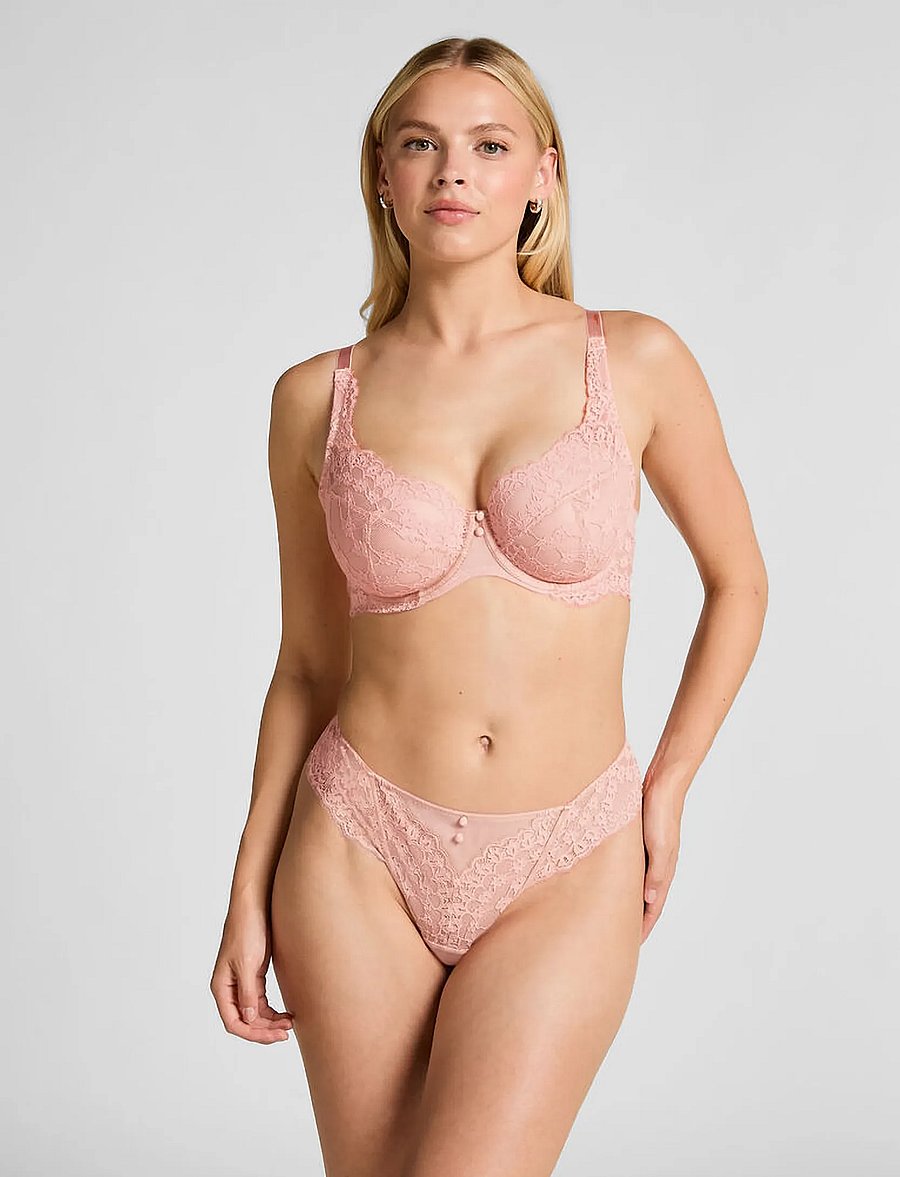Hunkemöller - DAISY STRING R - stringtrosor - pale mauve - 0
