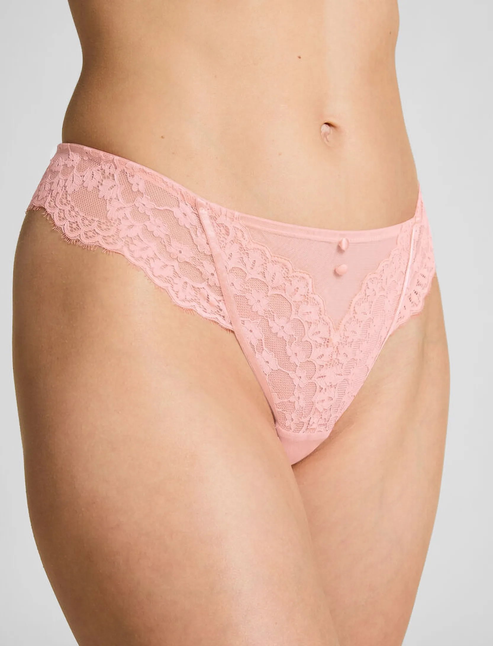 Hunkemöller - DAISY STRING R - stringtrosor - pale mauve - 3
