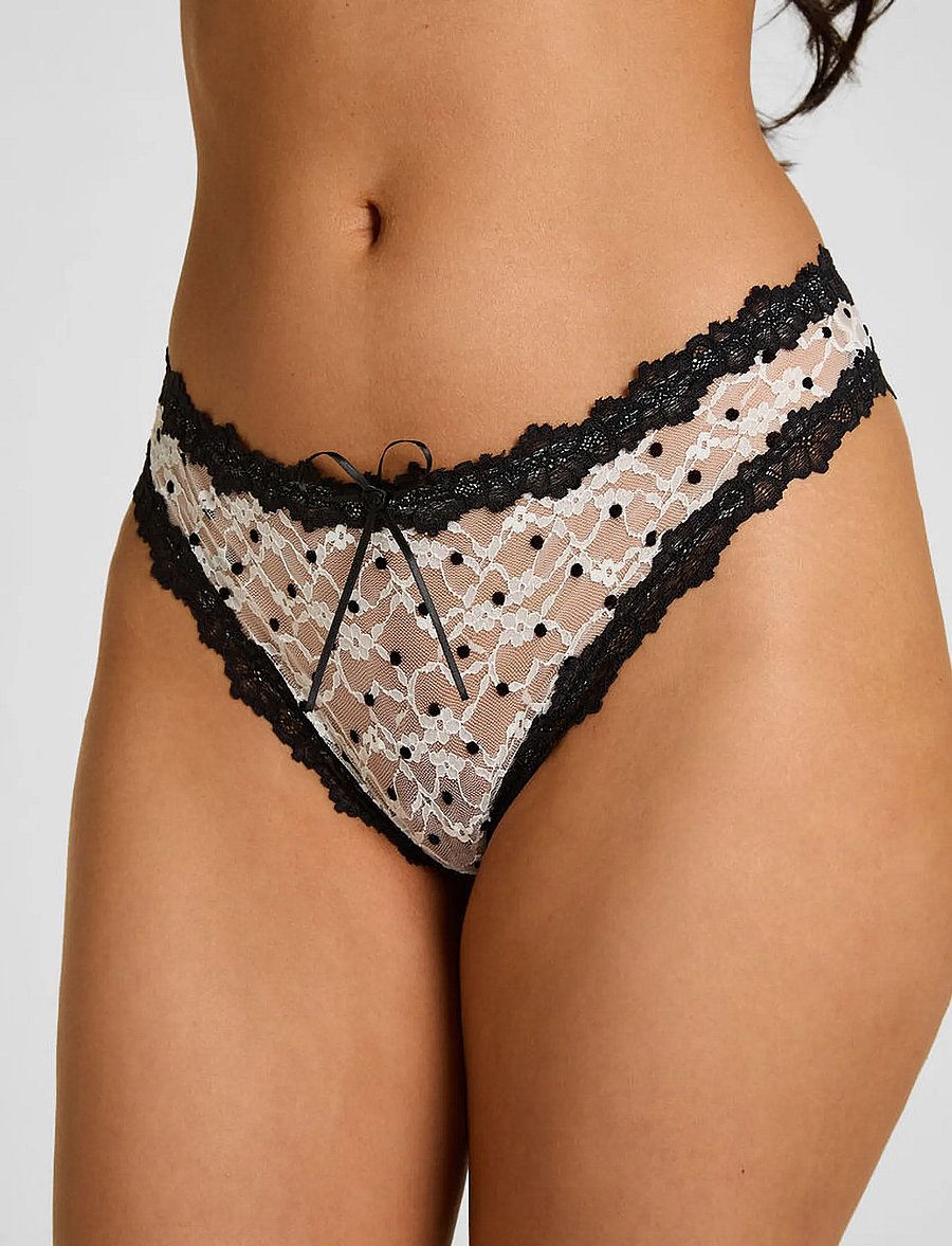 Hunkemöller - DOLLY BRASILIAN R - brazilian slips - snow white - 3