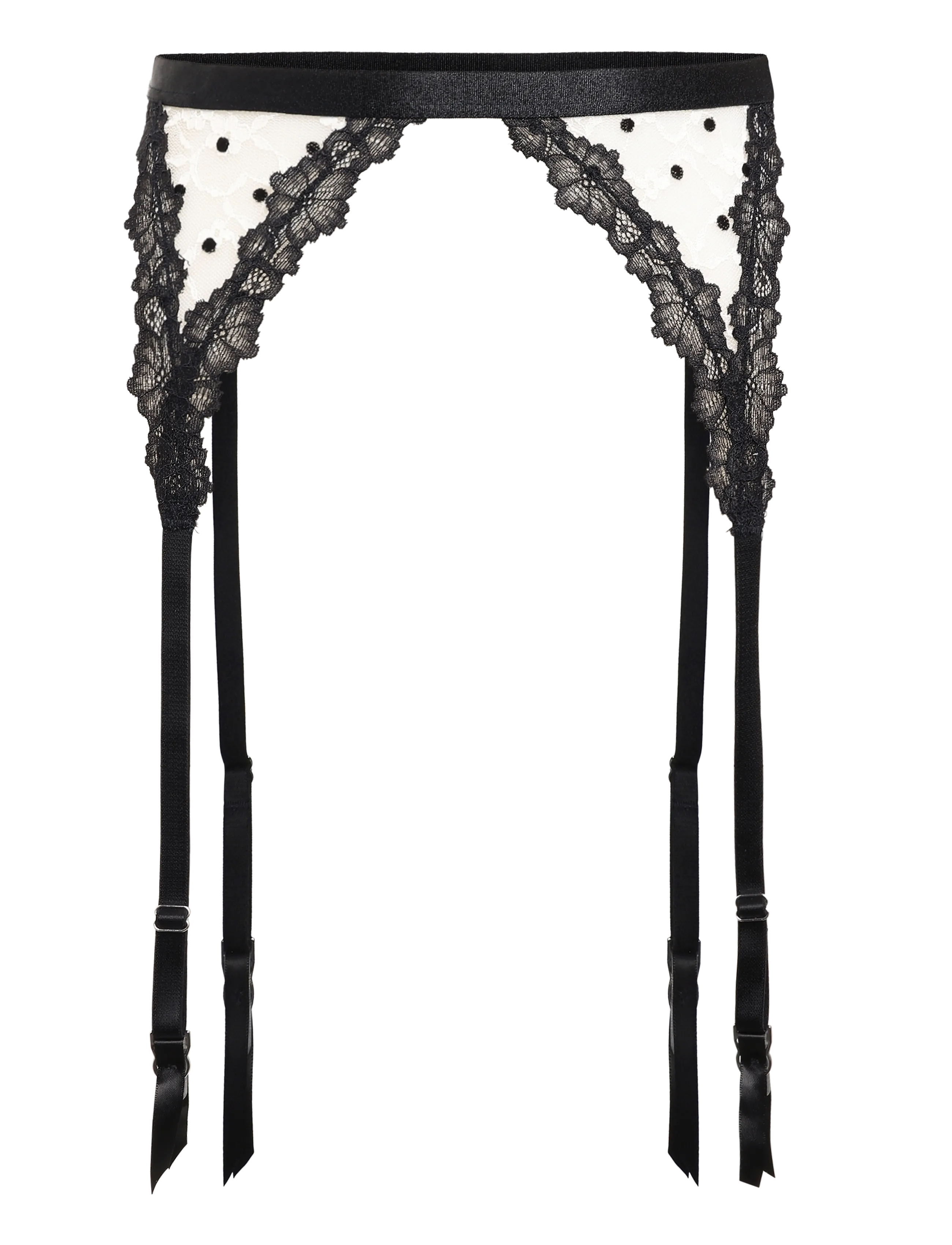 Hunkemöller Dolly Suspender, Damen, Strapsgürtel, Weiß, Gr: L