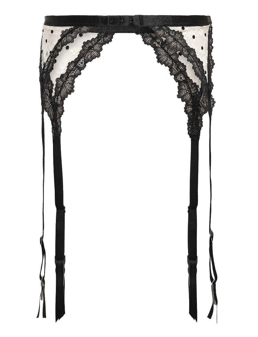 Hunkemöller - DOLLY SUSPENDER - sukahoidjad - snow white - 2
