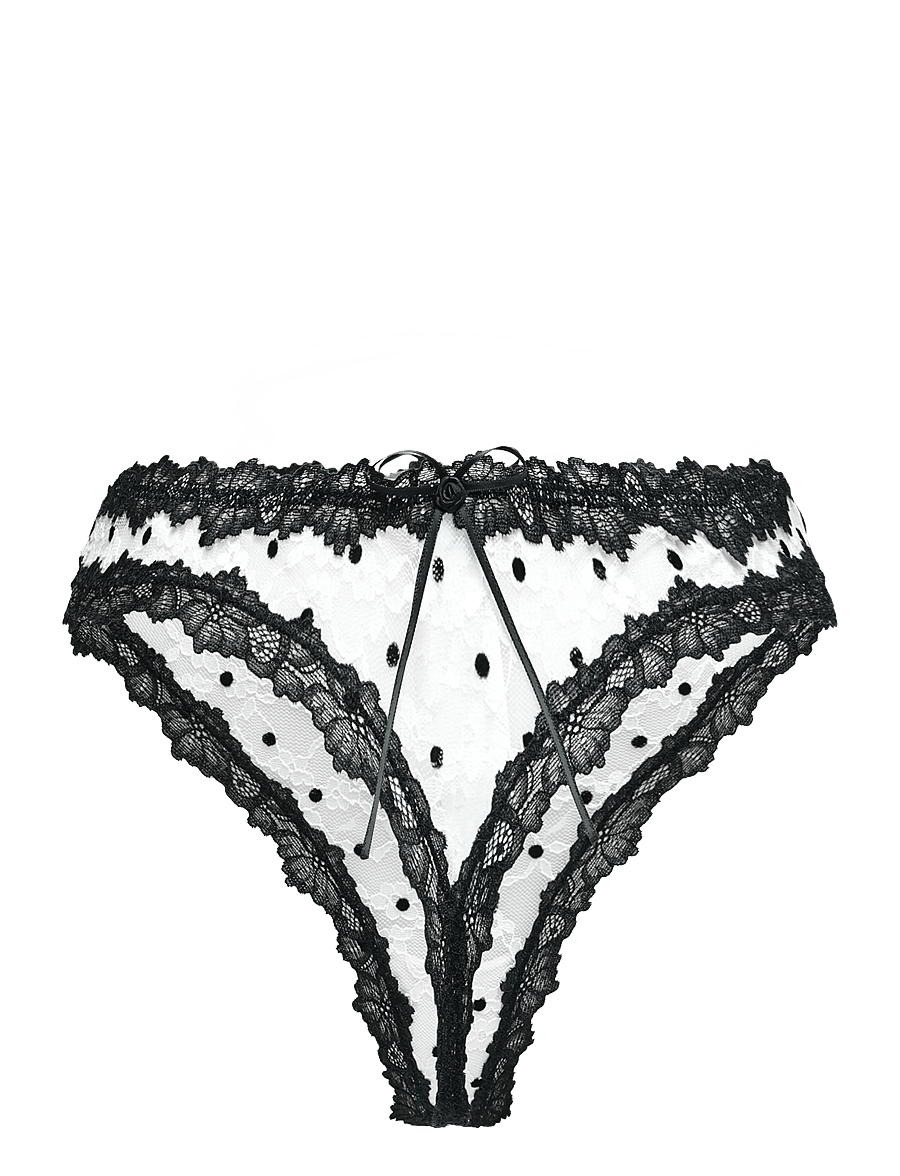 Hunkemöller - DOLLY STRING R - brazilian trusser - snow white - 2