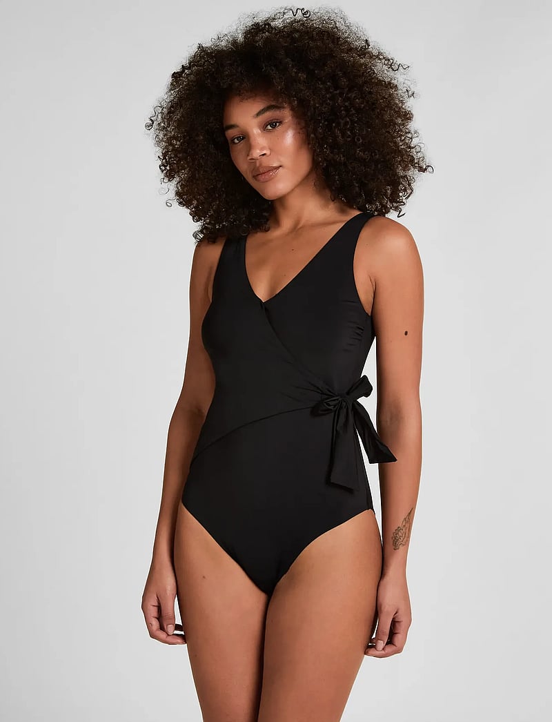 Hunkemöller - VALENCIA SHAPING RIO BS - swimsuits - caviar - 0