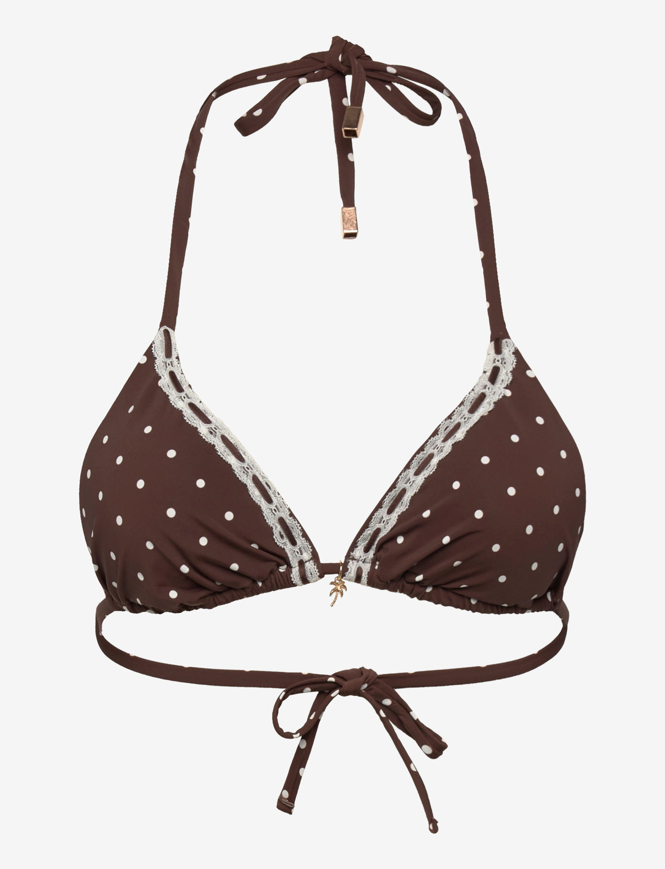 Hunkemöller - ALGARVE TRIANGLE - trekantsbikinier - chicory coffee - 1