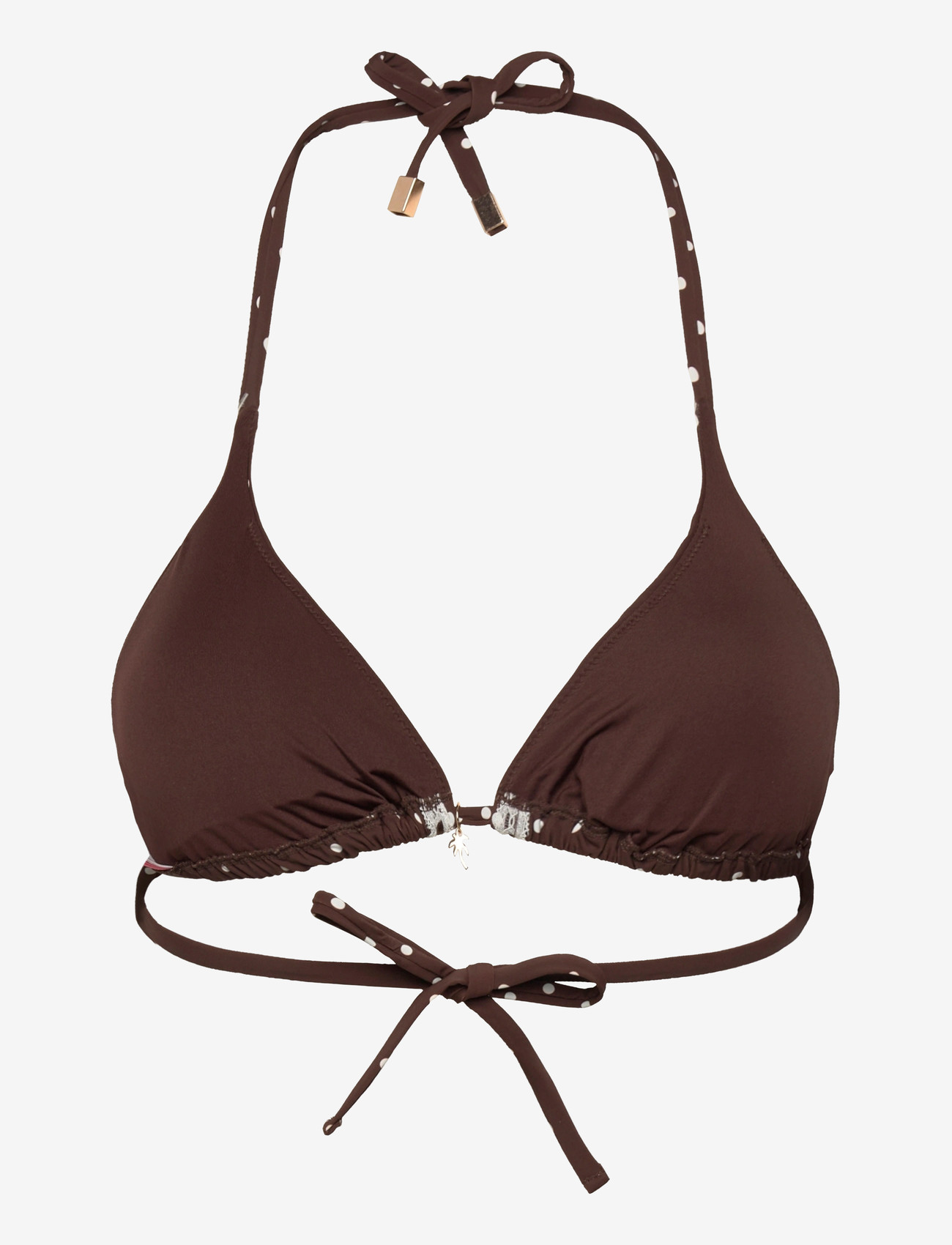 Hunkemöller - ALGARVE TRIANGLE - trekantsbikinier - chicory coffee - 2