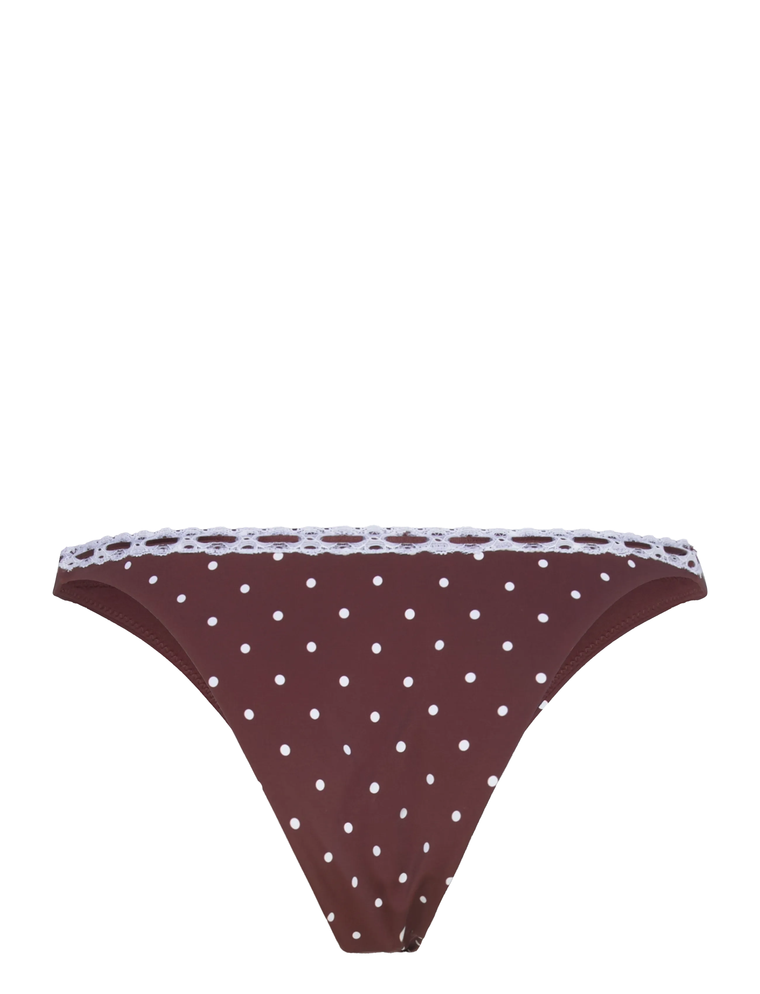 Hunkemöller - ALGARVE HIGH LEG - bikini-slips - chicory coffee - 2