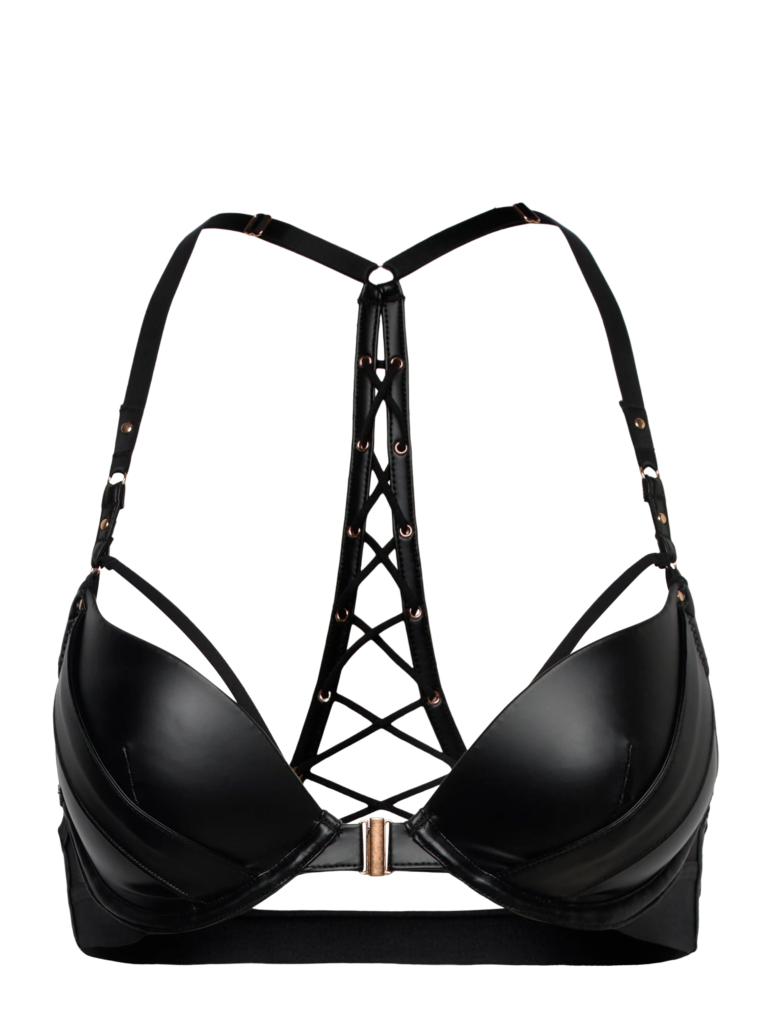 Hunkemöller SAM PP PUSH - Push up bras - CAVIAR / black