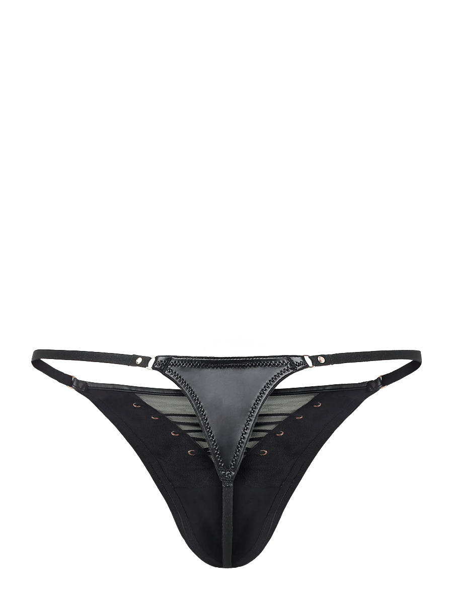 Hunkemöller - SAM HL TANGA STRING - tangas - caviar - 2