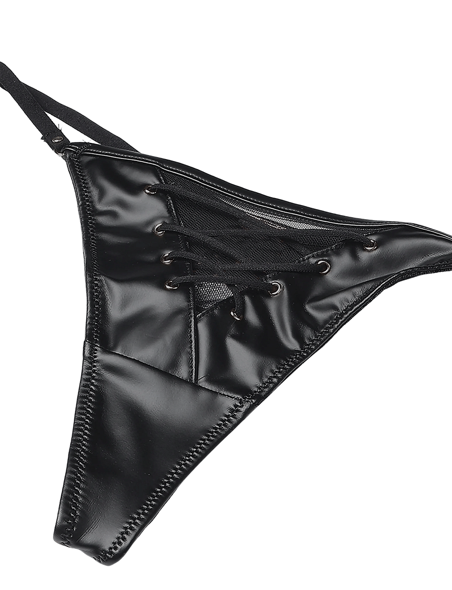Hunkemöller - SAM HL TANGA STRING - tangas - caviar - 5