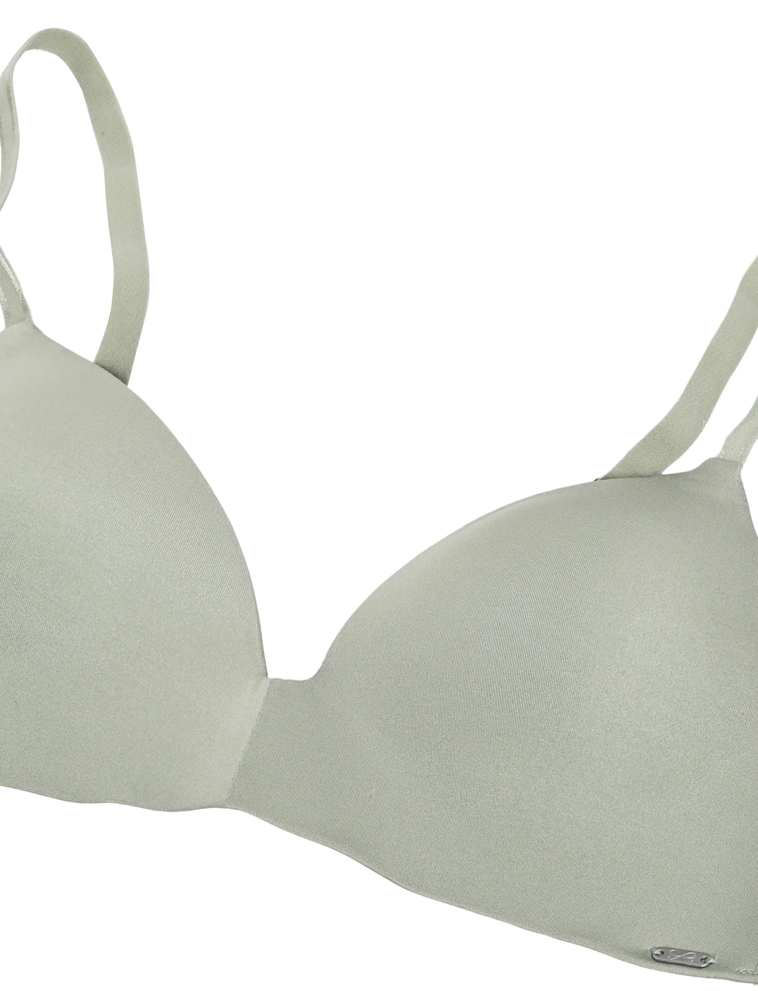 Hunkemöller - MONA NON WIRED LOW D PU - tugikaarteta rinnahoidjad - iceberg green - 5