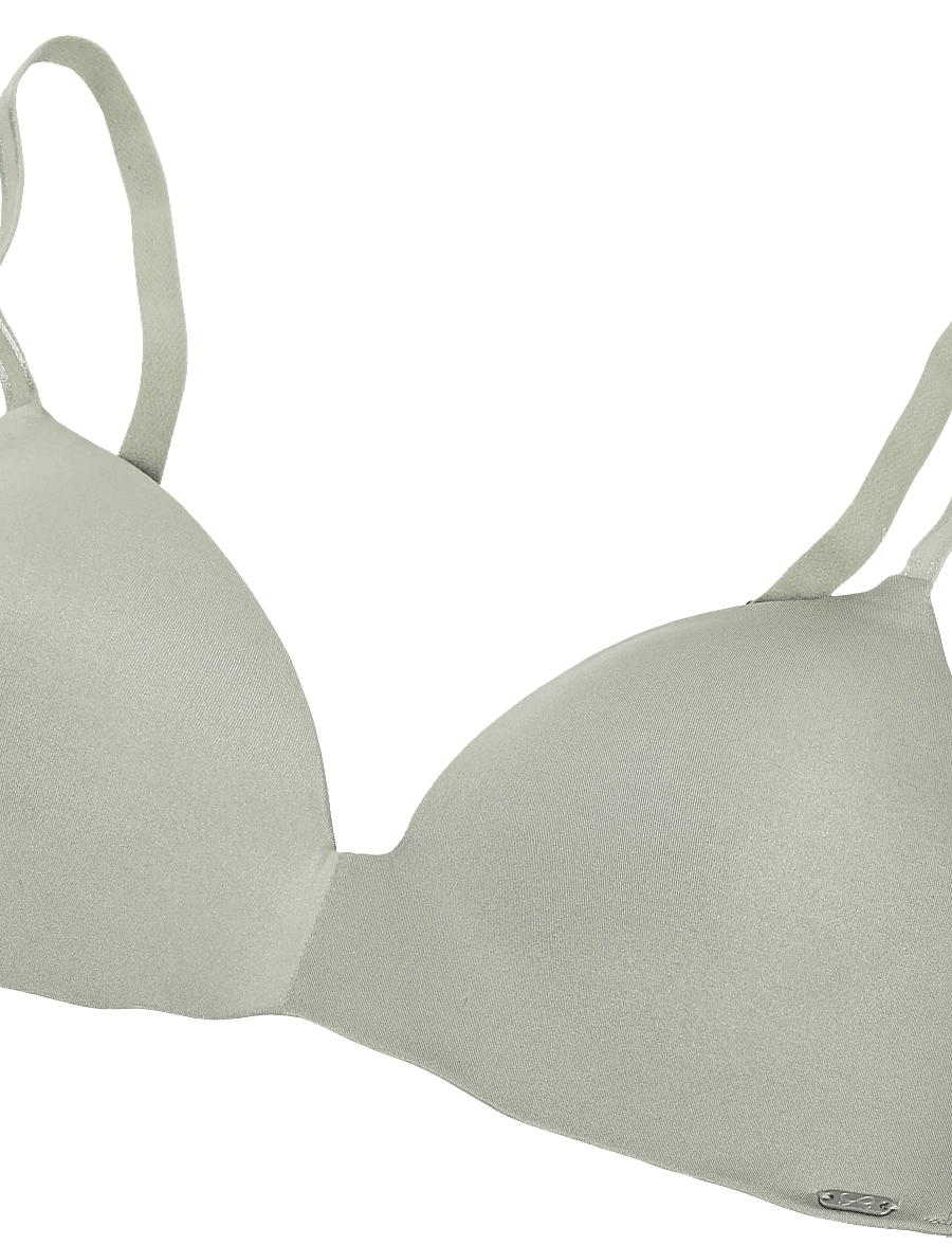 Hunkemöller - MONA NON WIRED LOW D PU - tugikaarteta rinnahoidjad - iceberg green - 5
