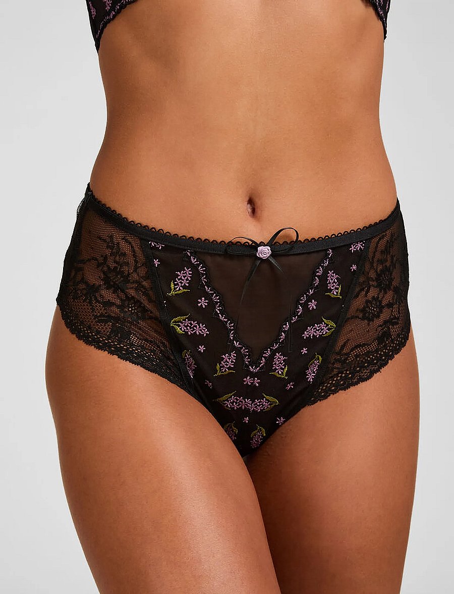 Hunkemöller - IRIS HW RIO - midi & maxi trosor - caviar - 3