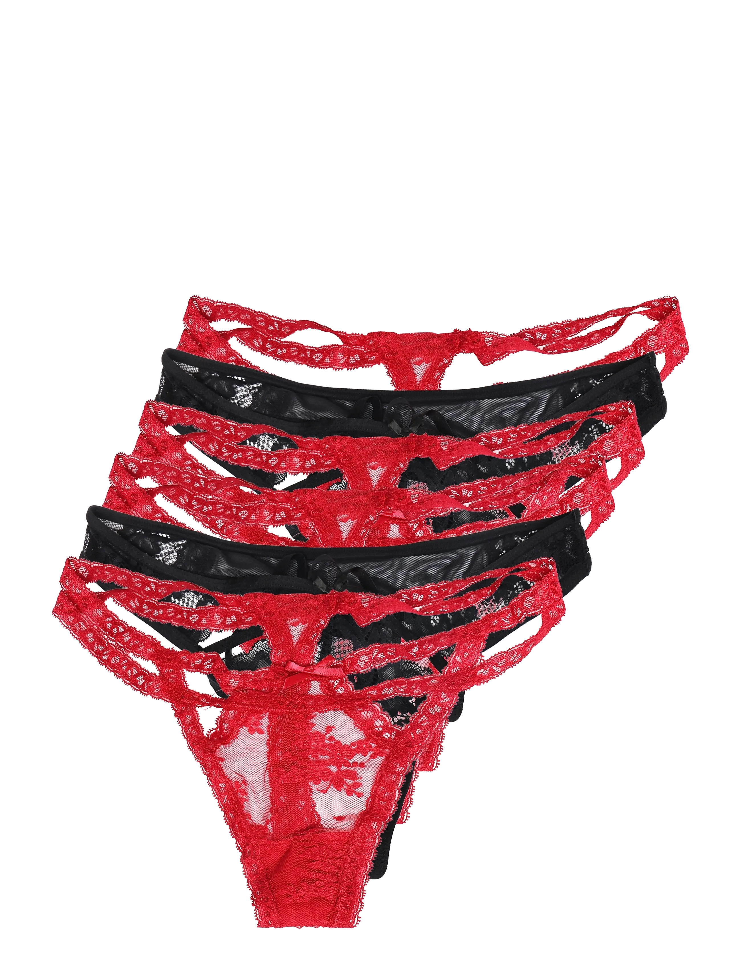 Hunkemöller - STRING 6-PACK - stringid - chili pepper - 3
