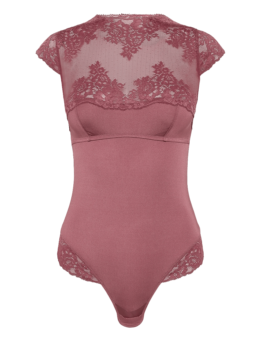Hunkemöller - ROSIE HIGH NECK BODY - bodid ja kombineed - renaissance rose - 1