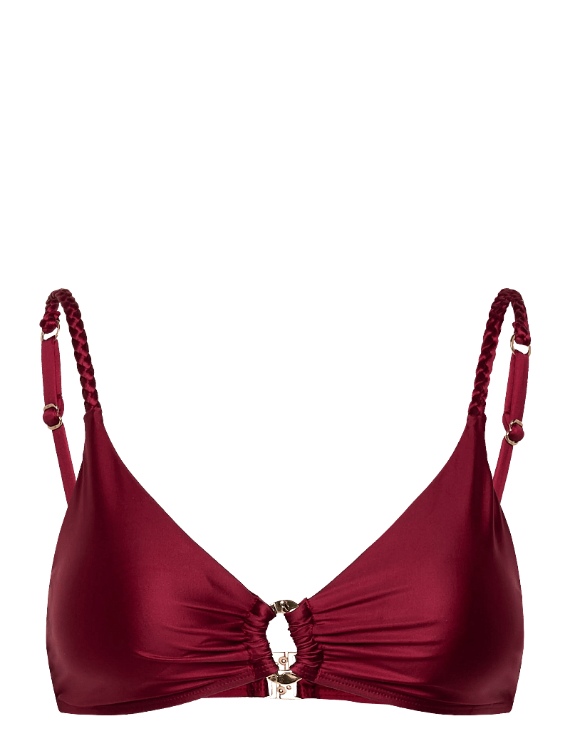 Hunkemöller - BARI CROPTOP - bandeaubikinier - rhubarb - 1