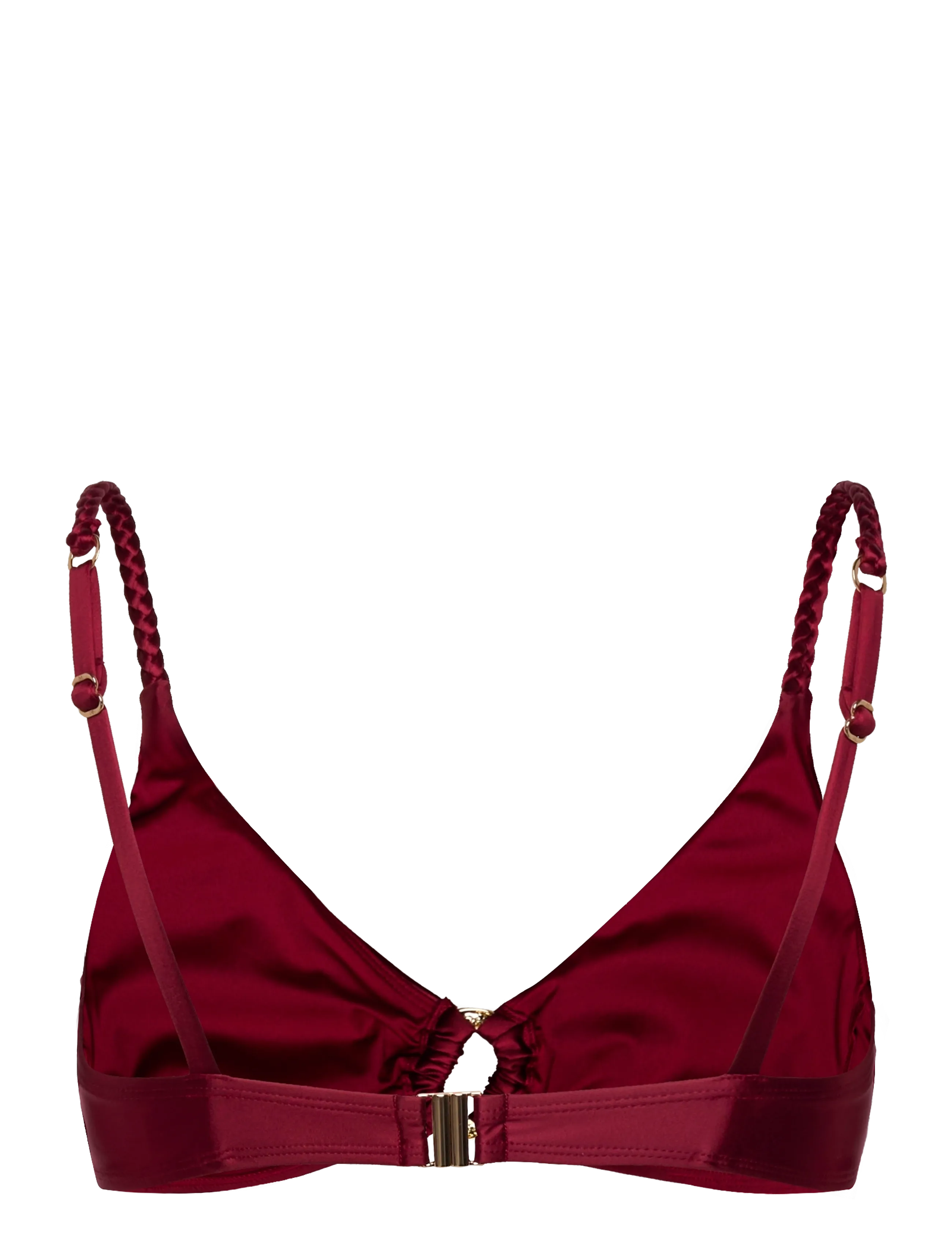 Hunkemöller - BARI CROPTOP - bandeau bikini - rhubarb - 2