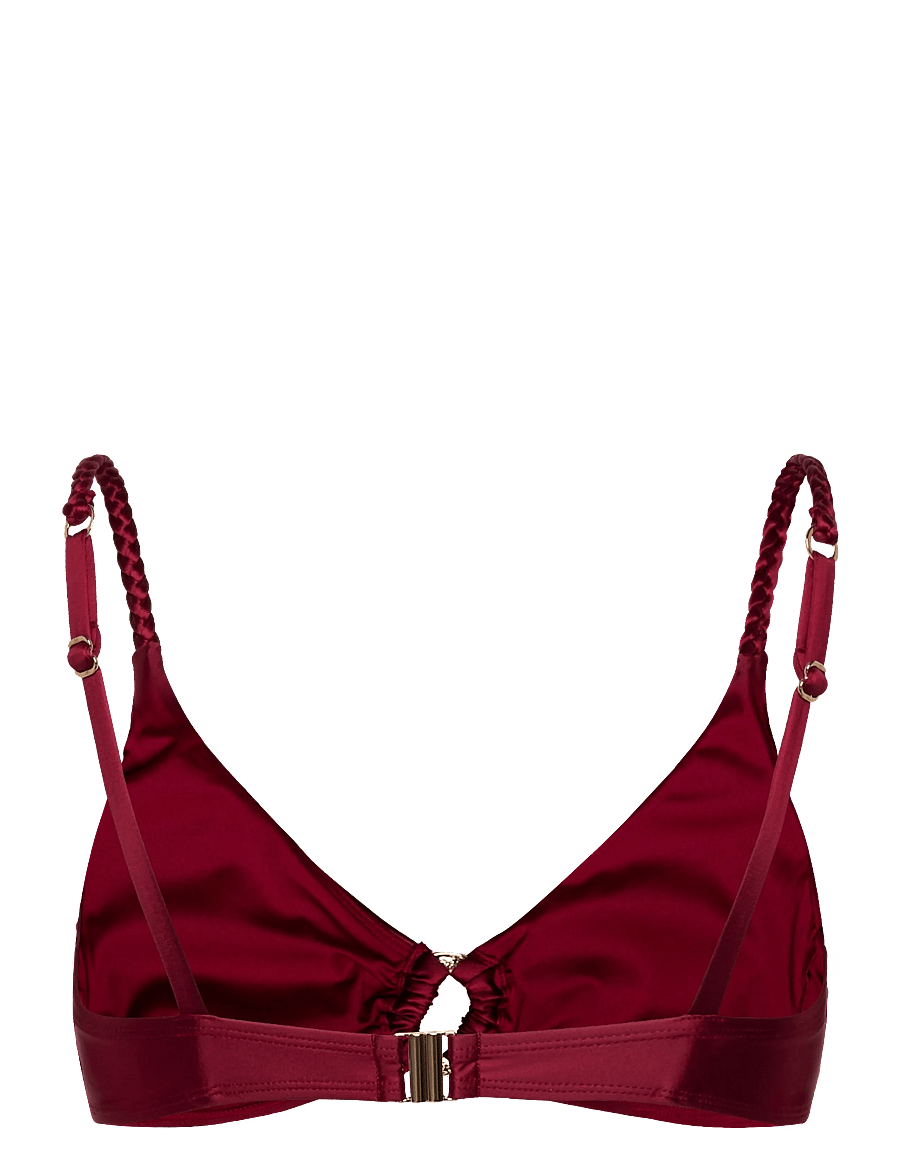 Hunkemöller - BARI CROPTOP - bandeau-bikini-oberteile - rhubarb - 2