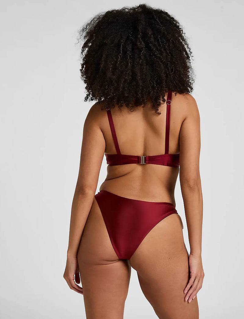 Hunkemöller - BARI HIGHLEG T - brazilian bikinis - rhubarb - 4