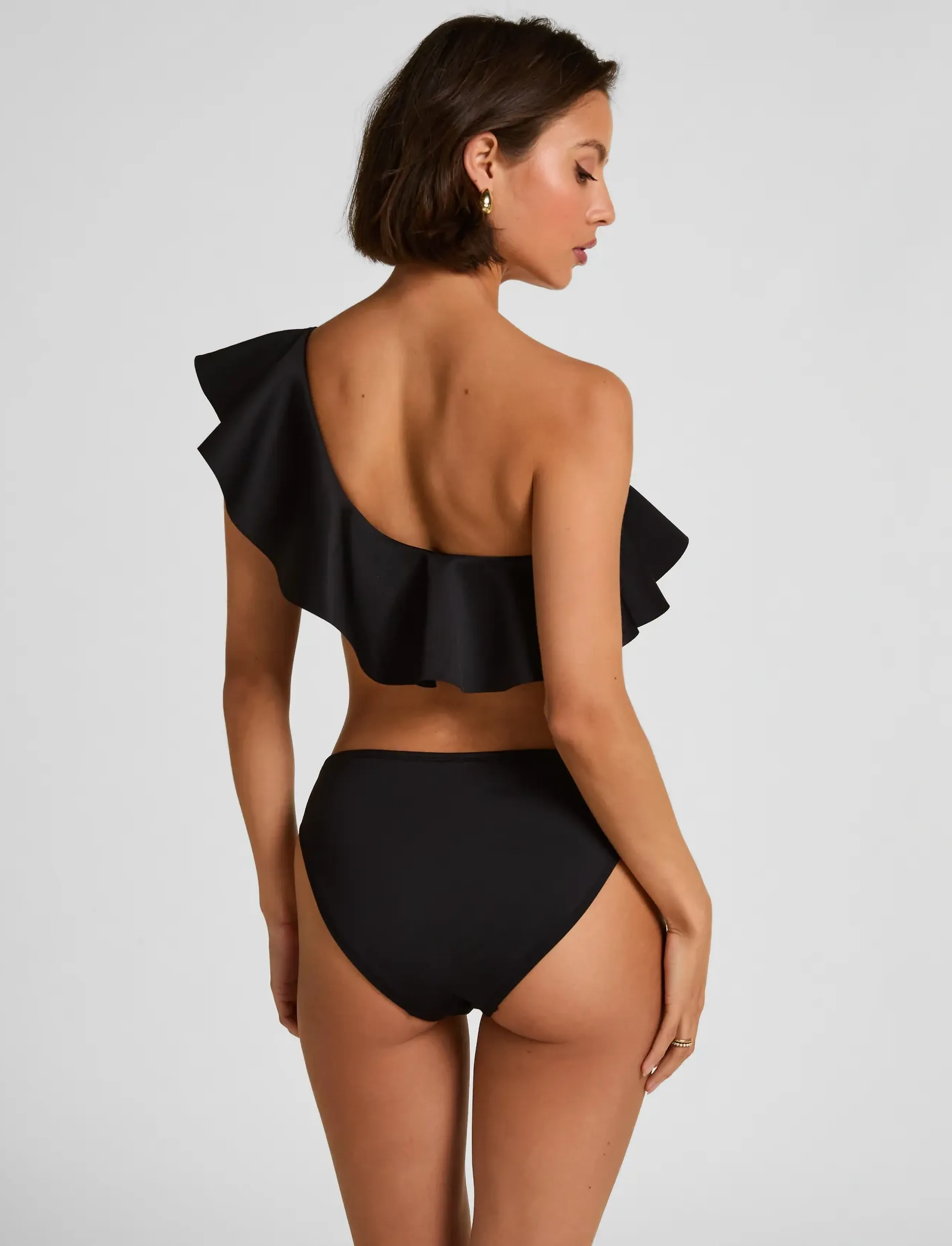 Hunkemöller - MALIBU RIO - bas de maillot taille haute - caviar - 3