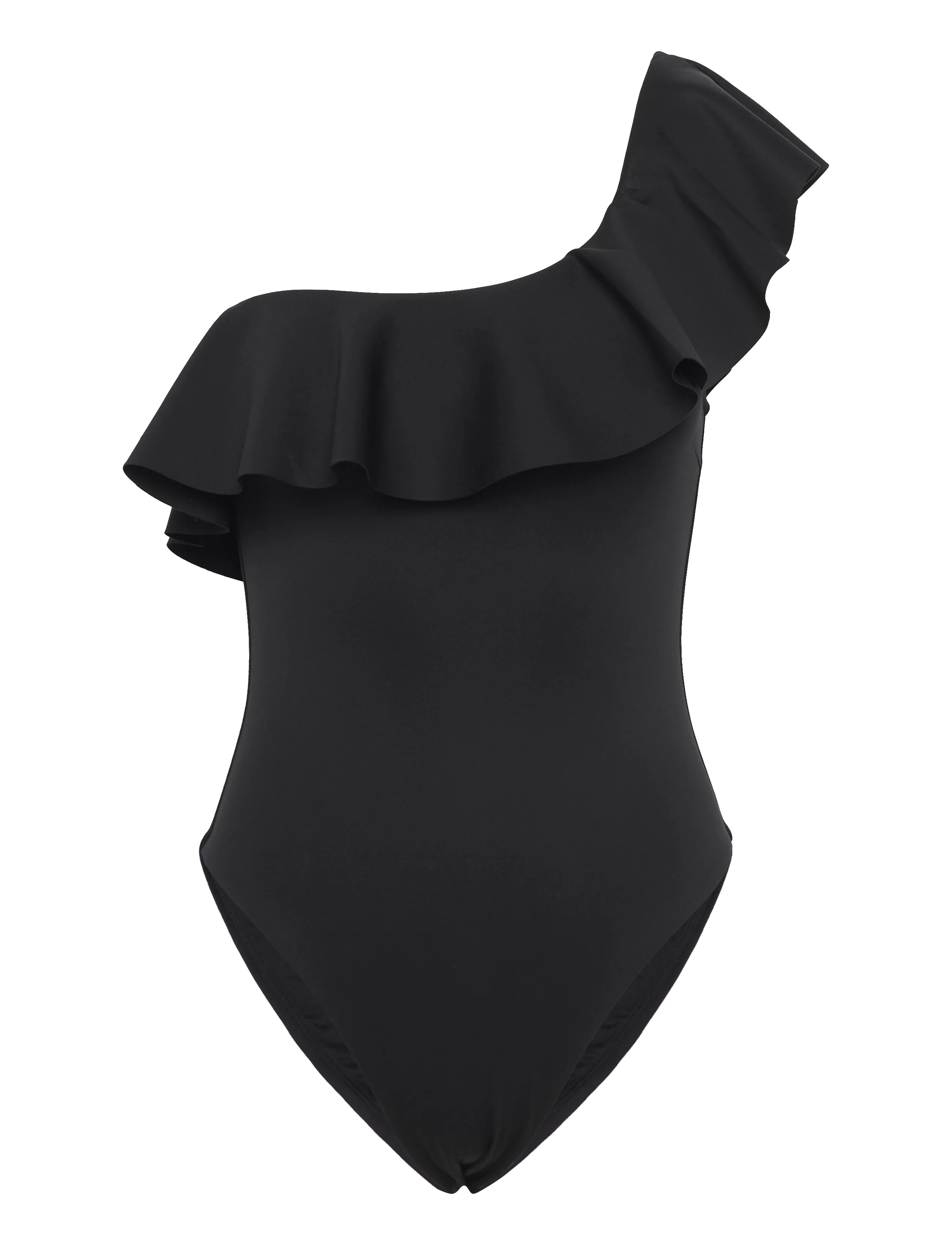 Hunkemöller MALIBU HL BS - Swimsuits - CAVIAR / black