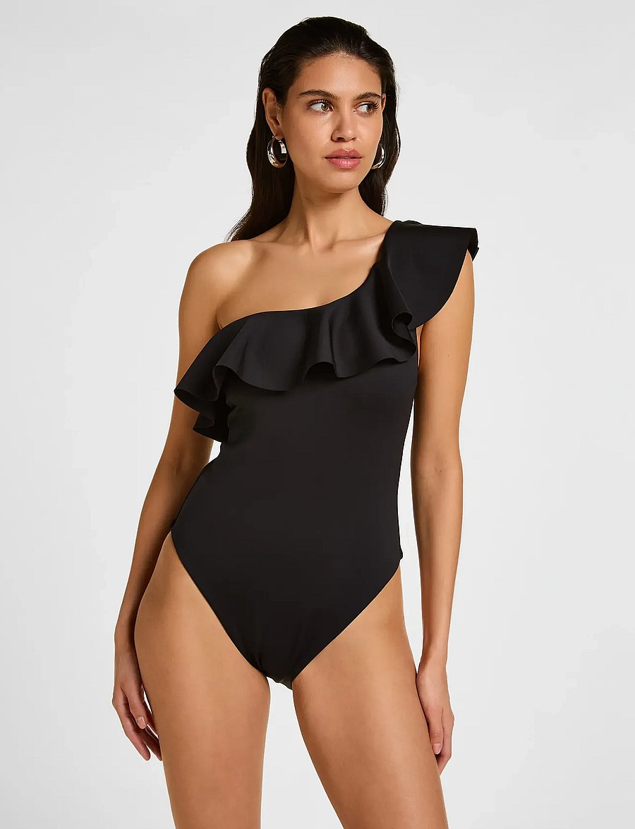 Hunkemöller - MALIBU HL BS - maudymosi kostiumėliai - caviar - 0