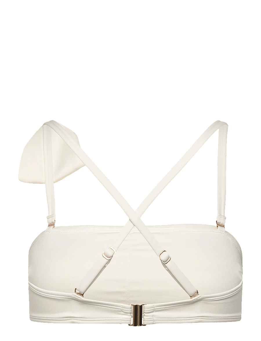 Hunkemöller - COMO BANDEAU - bandeau-bikini-oberteile - snow white - 4