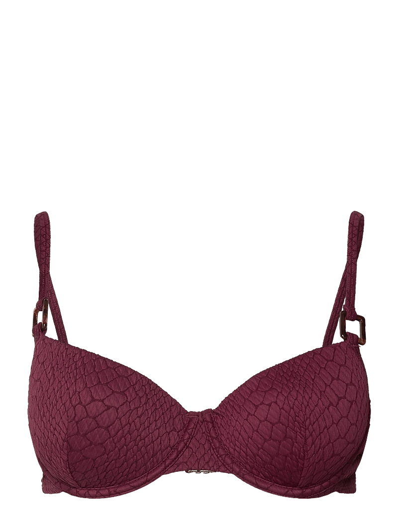 Hunkemöller - ARUBA PD - tugitraadiga bikiinide ülaosad - burgundy - 1