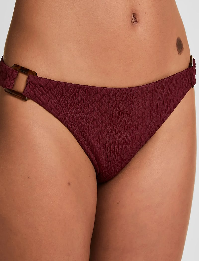 Hunkemöller - ARUBA CHEEKY - brazilian bikiinid - burgundy - 3