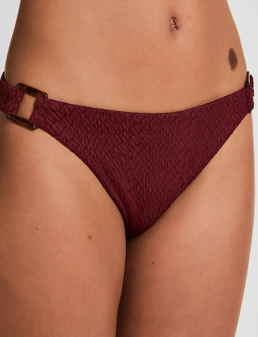 Hunkemöller - ARUBA CHEEKY - brazilian bikinis - burgundy - 3