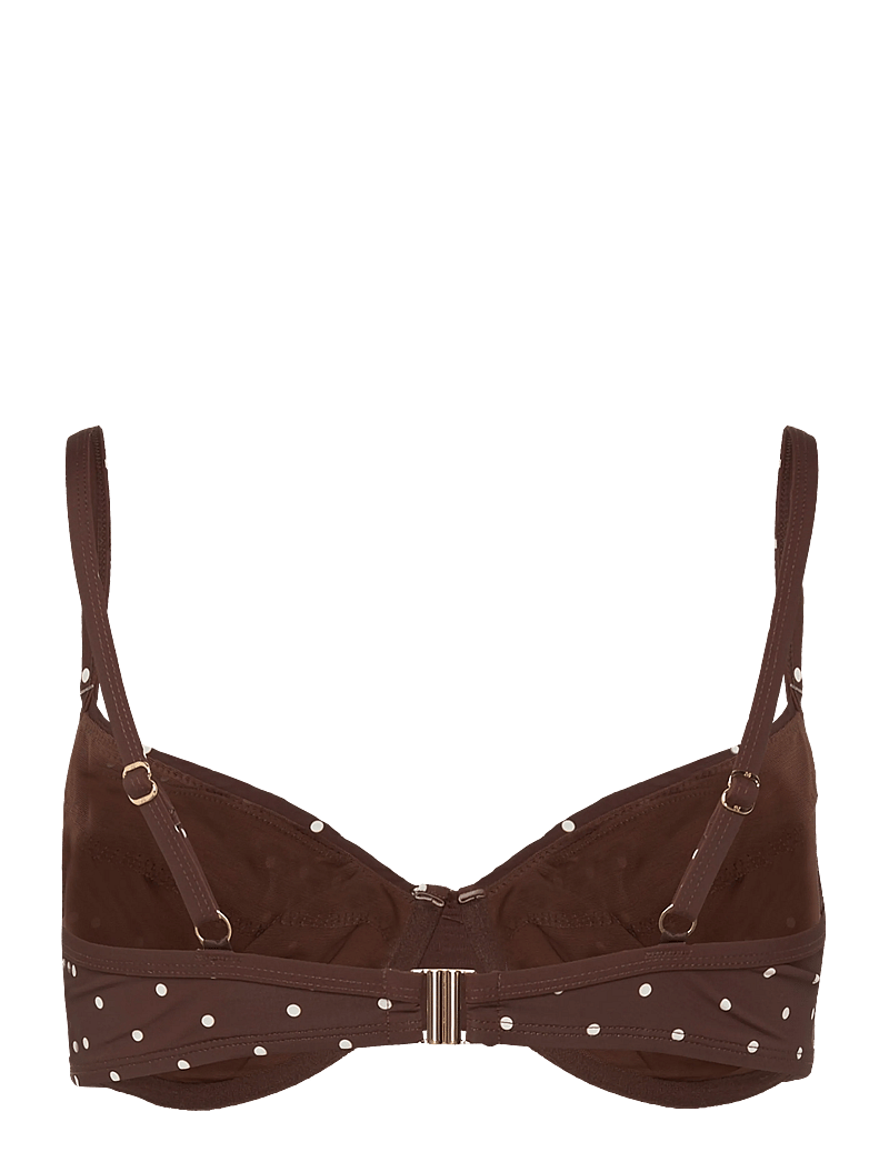 Hunkemöller - ALGARVE UD - bikinitoppe med bøjle - chicory coffee - 2