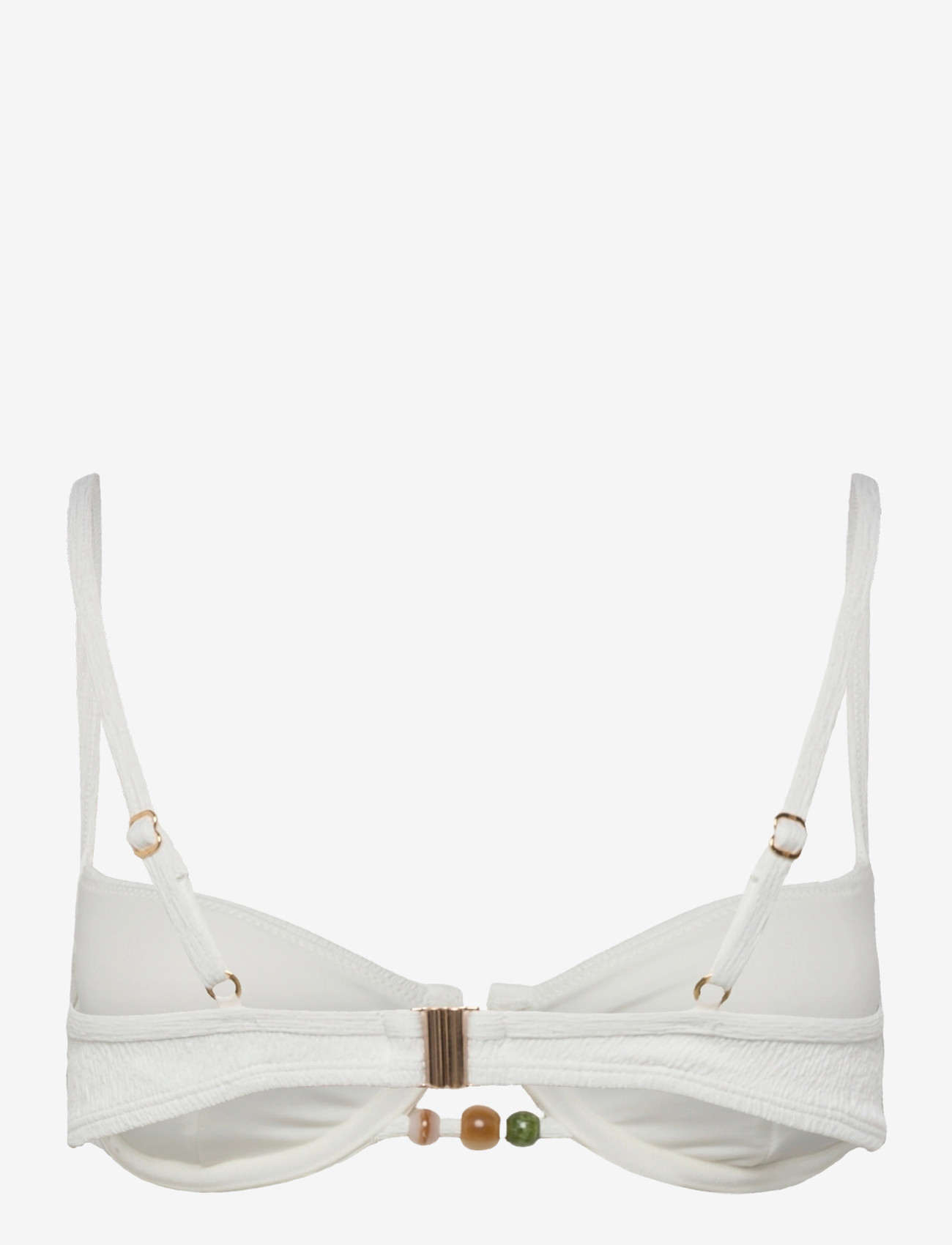 Hunkemöller - CRINKLE UD - tugitraadiga bikiinide ülaosad - snow white - 2