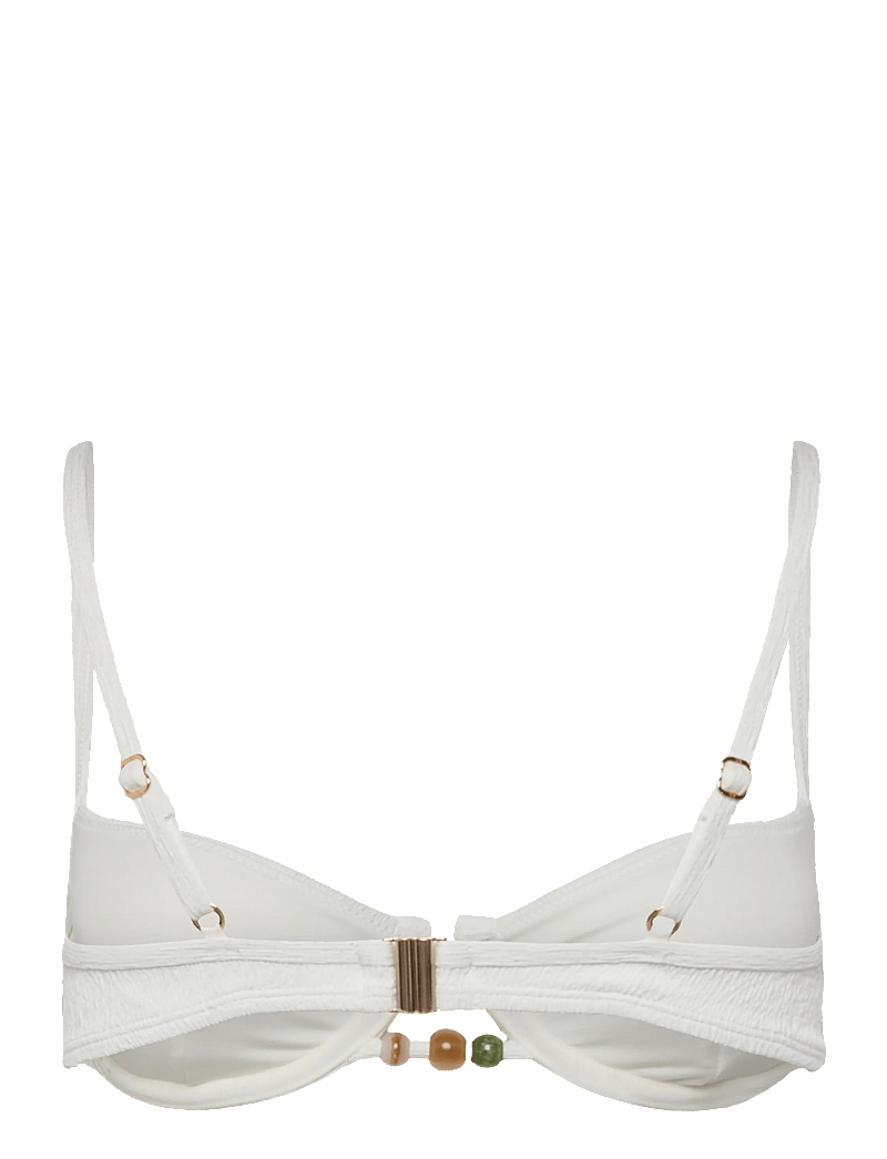 Hunkemöller - CRINKLE UD - tugitraadiga bikiinide ülaosad - snow white - 2