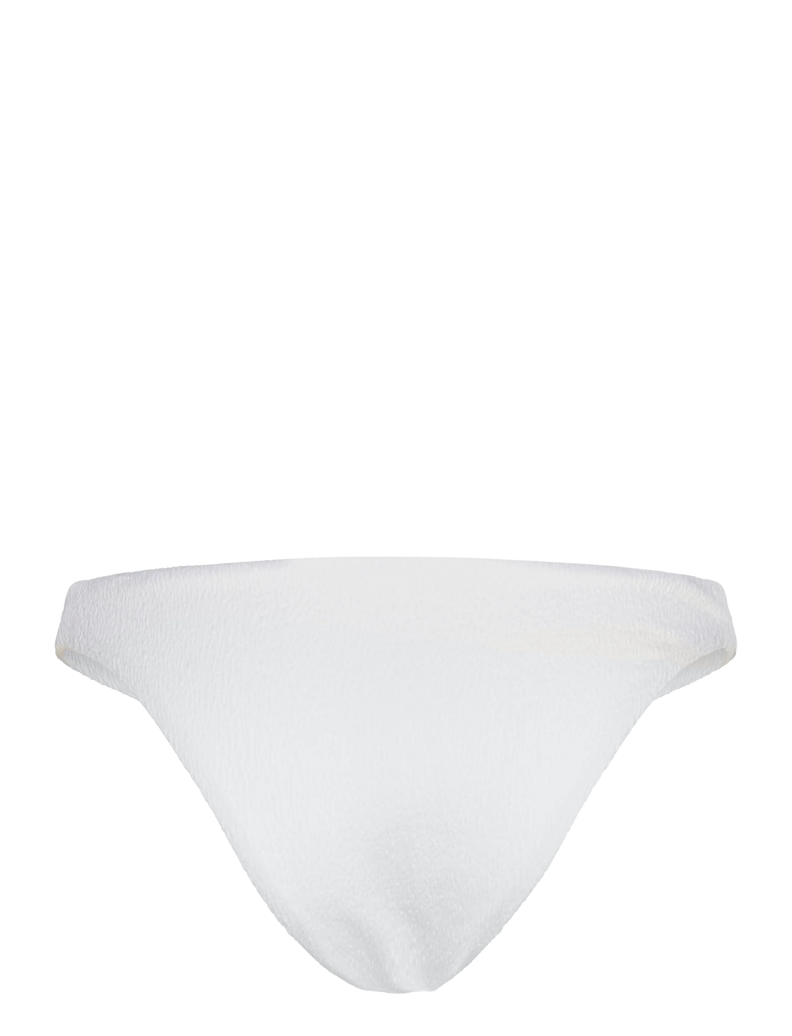 Hunkemöller - CRINKLE HIGH LEG - bikinibriefs - snow white - 2