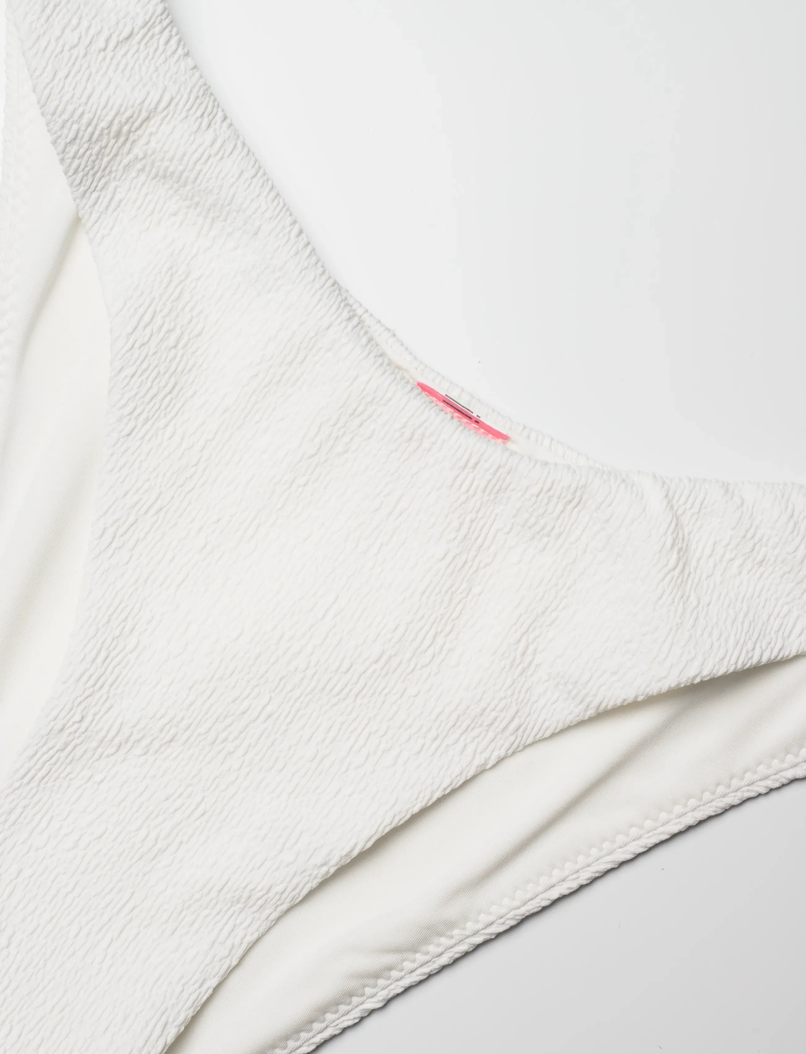 Hunkemöller - CRINKLE HIGH LEG - bikinibriefs - snow white - 5