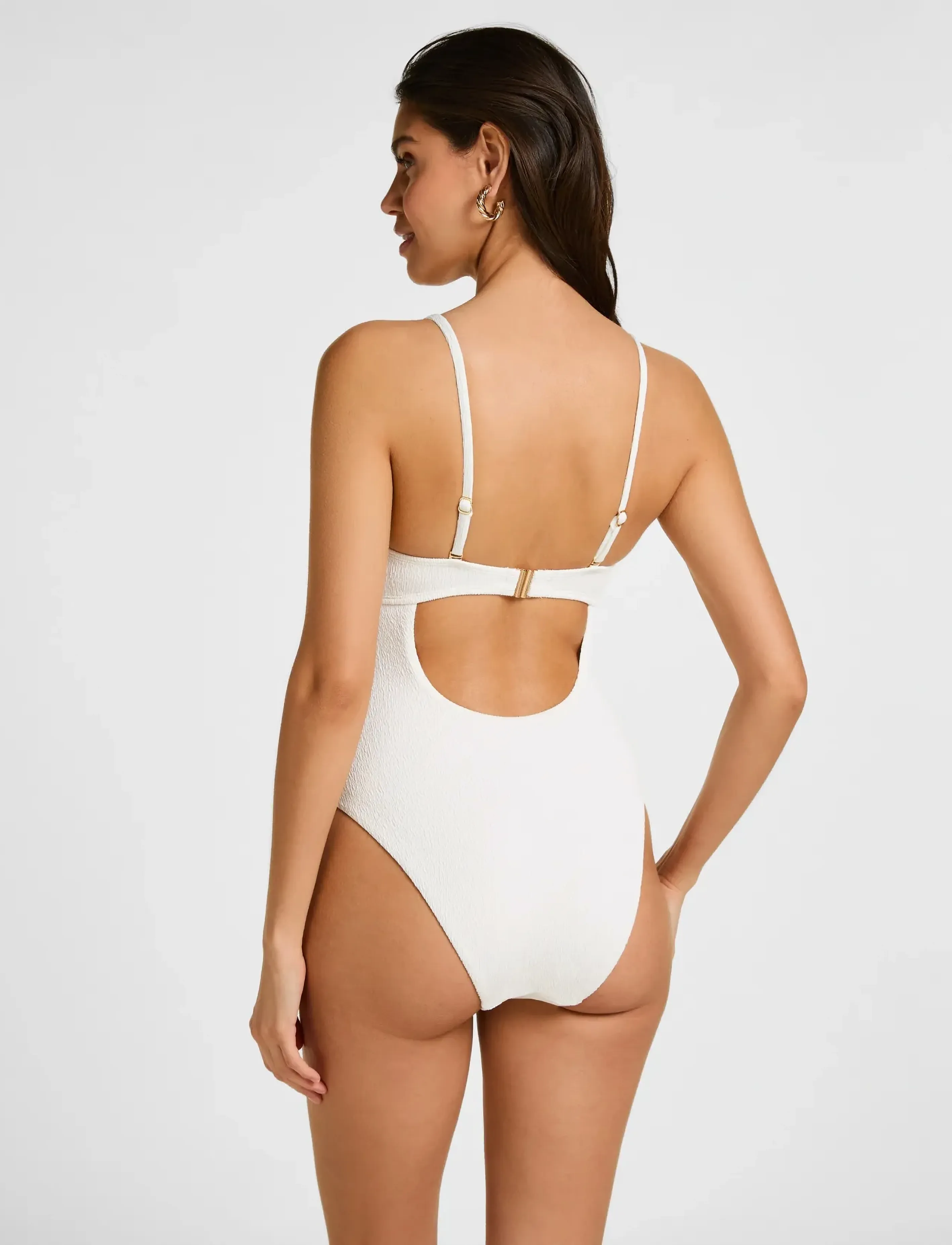 Hunkemöller Crinkle Bandeau Hl Bs baddräkter dam – bild 3