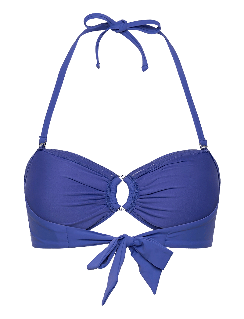 Hunkemöller - LUXE BANDEAU - paelast bikiinide ülaosad - dazzling blue - 2