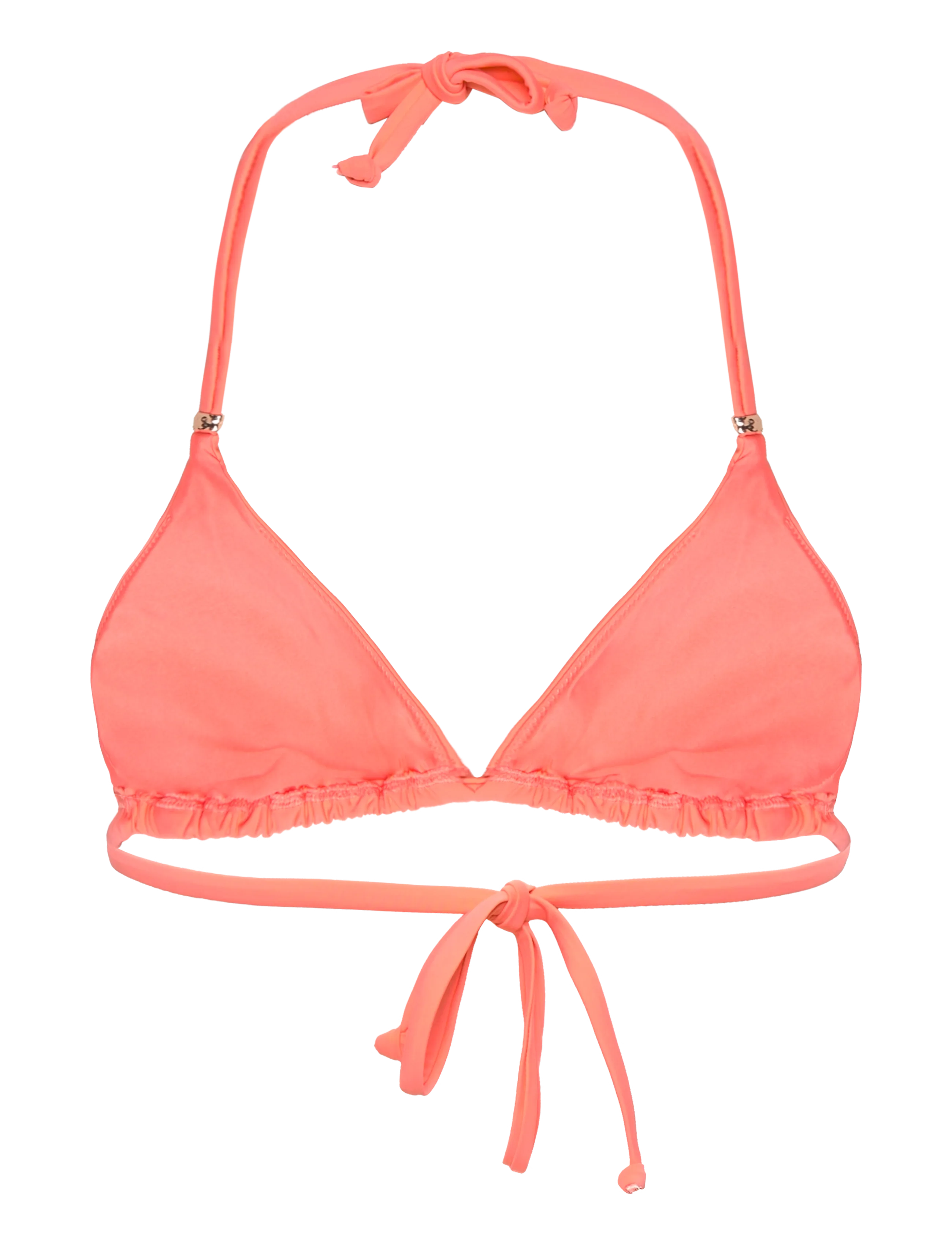 Hunkemöller - LUXE TRIANGLE - kolmnurksed bikiinide ülaosad - fusion coral - 2