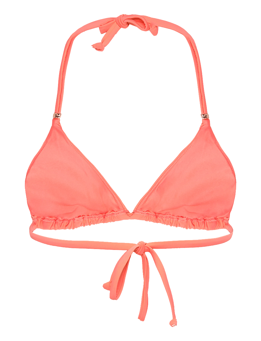 Hunkemöller - LUXE TRIANGLE - trekantsbikinier - fusion coral - 2