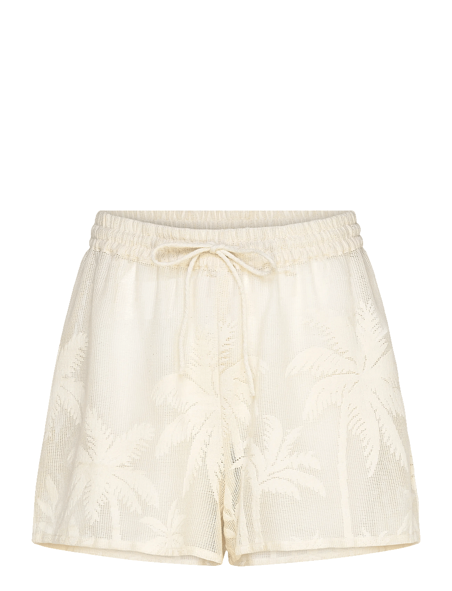 Hunkemöller - PALM WOVEN SHORTS - snow white - 1