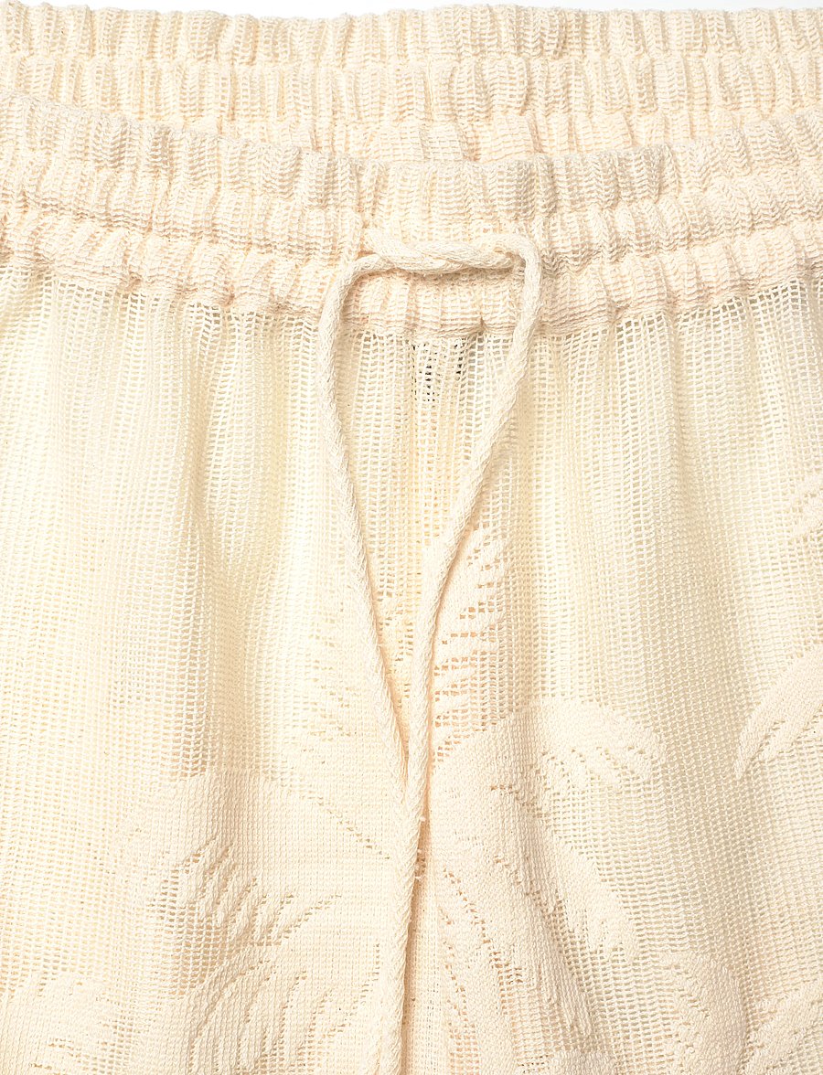Hunkemöller - PALM WOVEN SHORTS - snow white - 5