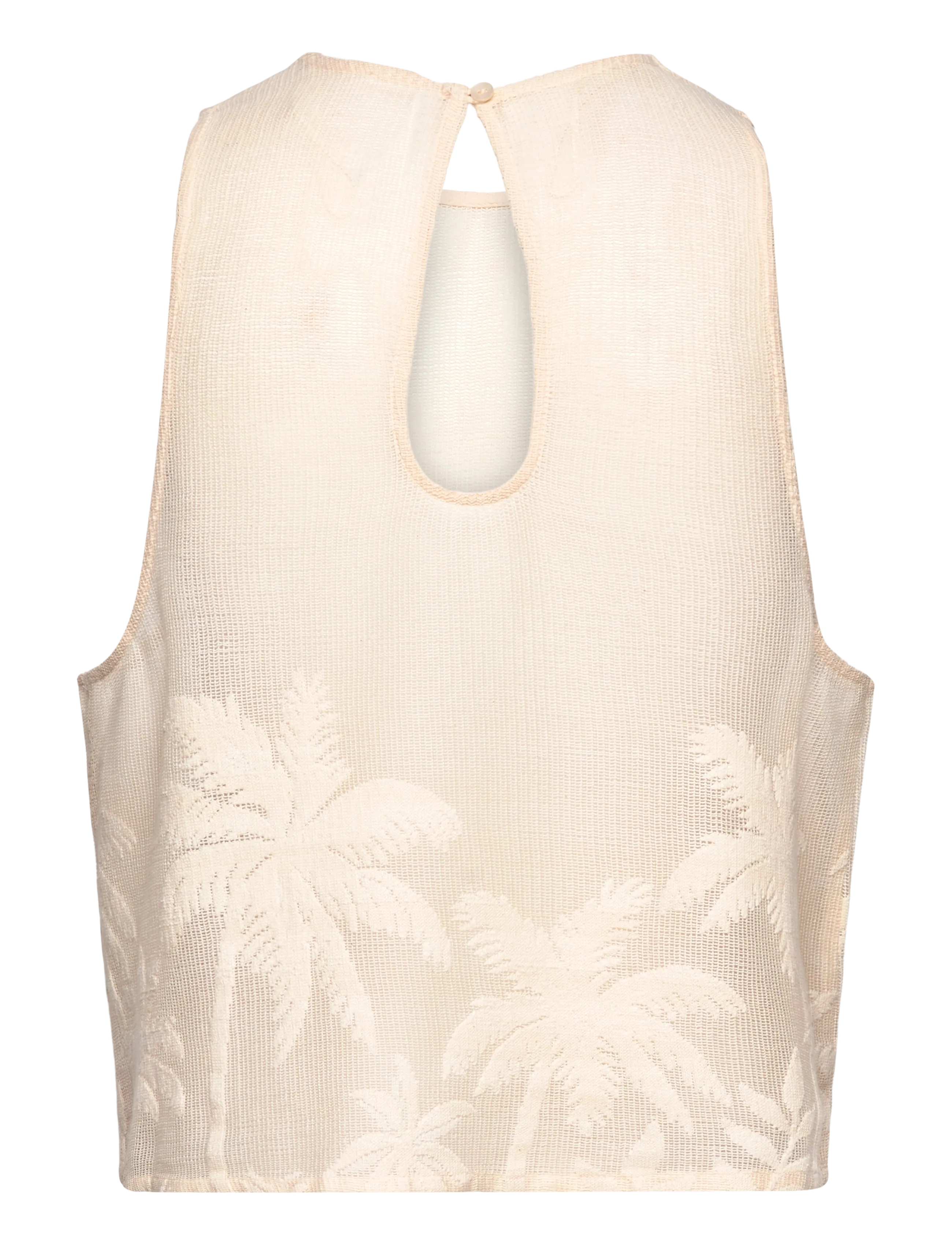 Hunkemöller - PALM WOVEN TOP - oberteile - snow white - 2