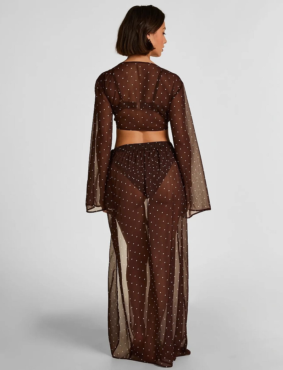 Hunkemöller - ALGARVE SKIRT - rantavaatteet - chicory coffee - 5
